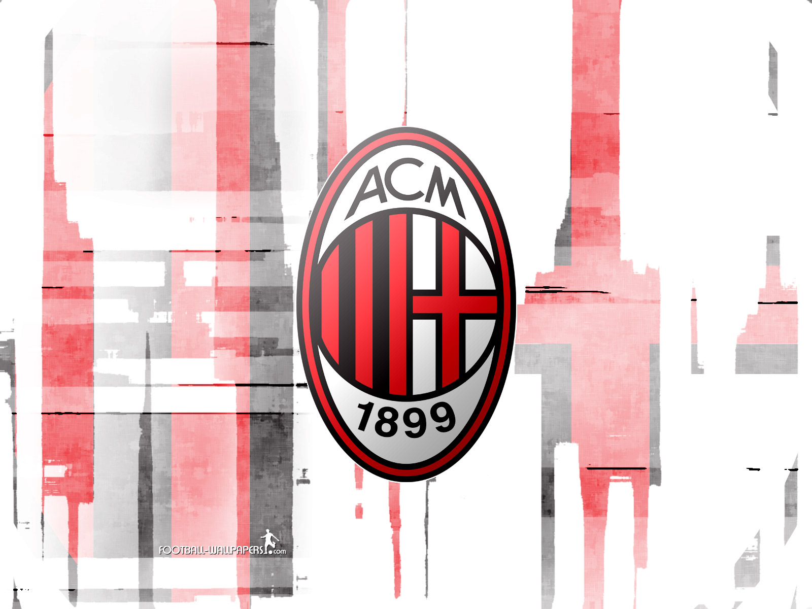 League Calcio Ac Milan Logo Wallpaper - Baground Ac Milan Hd - HD Wallpaper 