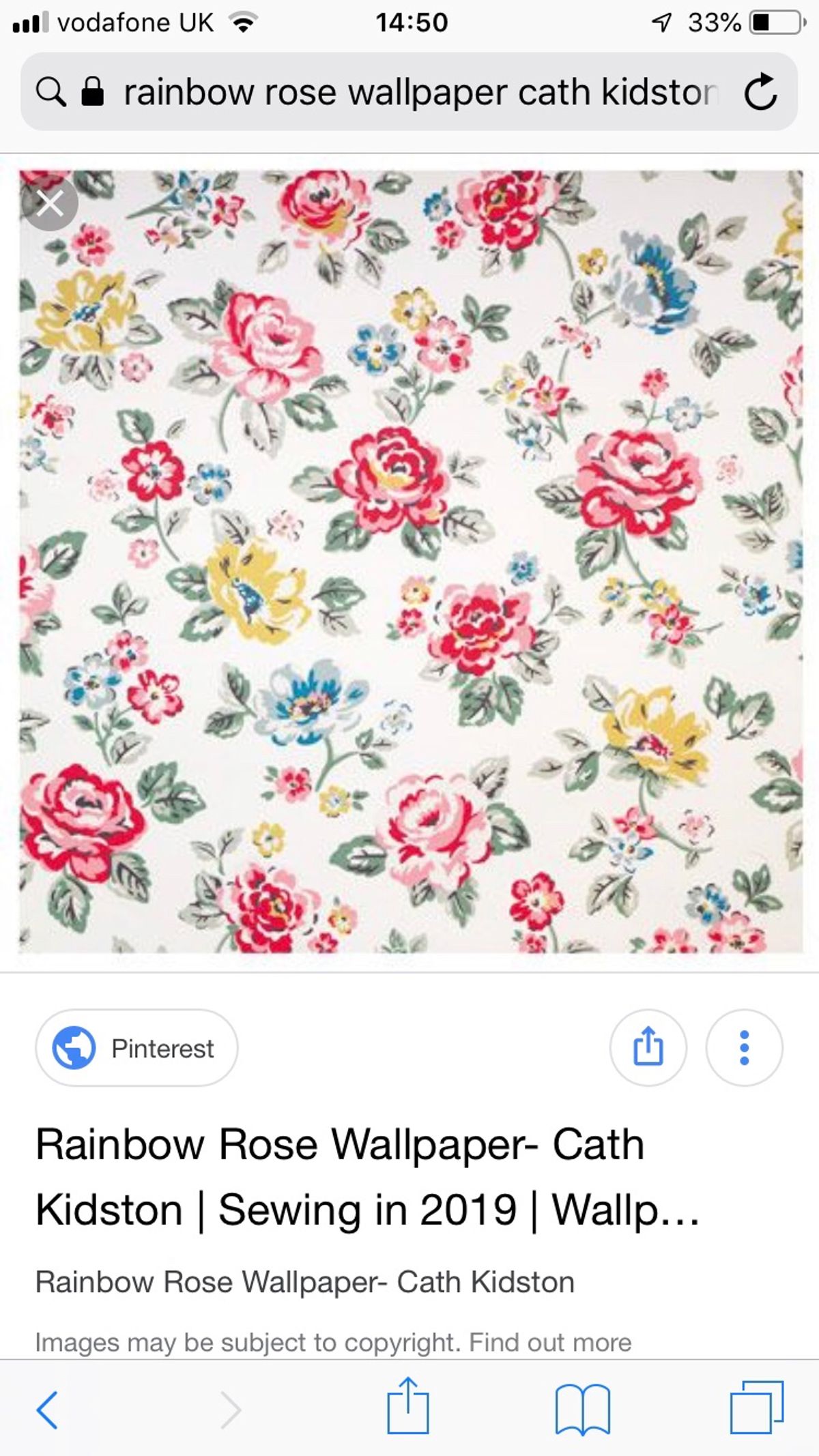 Cath Kidston Rainbow Rose Wallpaper - Cath Kidston Rainbow Rose - HD Wallpaper 