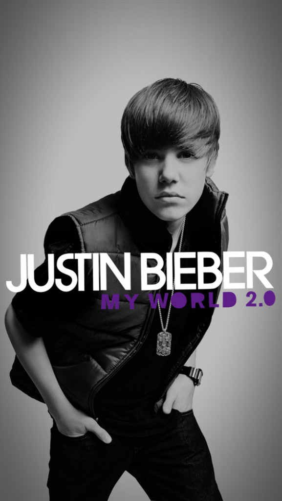 Justin Bieber Iphone Wallpaper - Justin Bieber Wallpaper 2010 - HD Wallpaper 