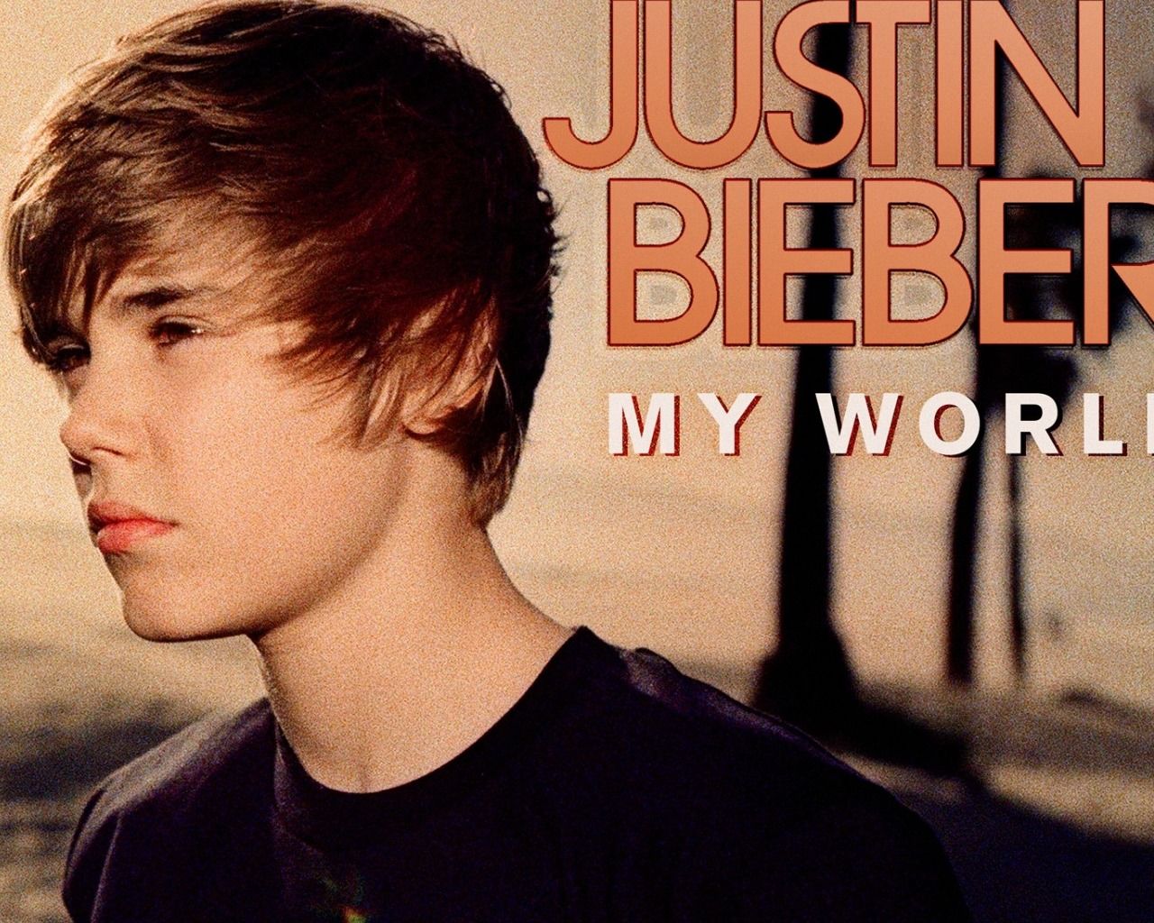 Justin Bieber My World Itunes - HD Wallpaper 