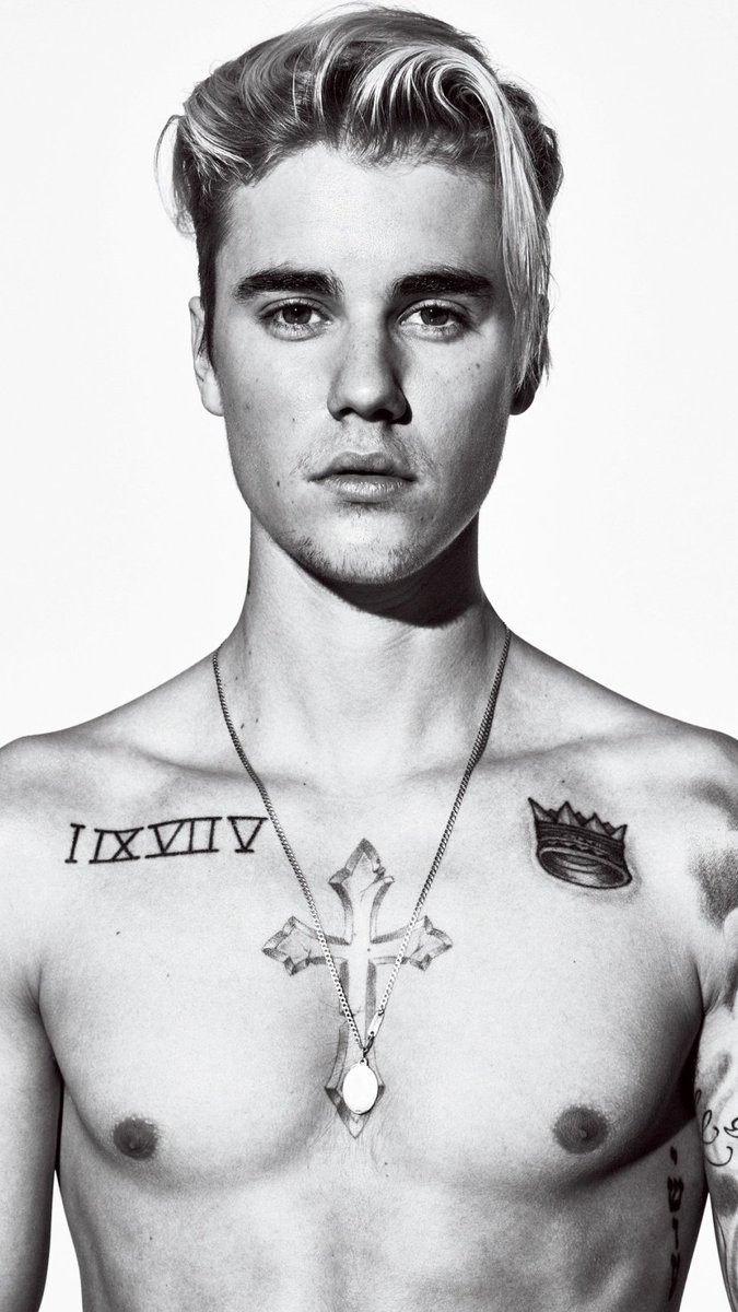 Shirtless Justin Bieber Black And White - HD Wallpaper 