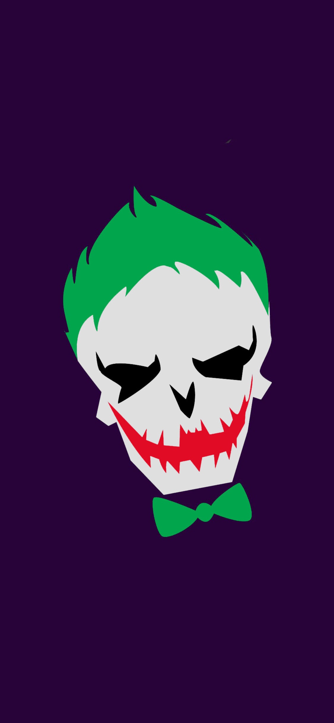 Joker Minimalism 4k Ap Iphone X Wallpaper - Joker Wallpapers For Iphone - HD Wallpaper 