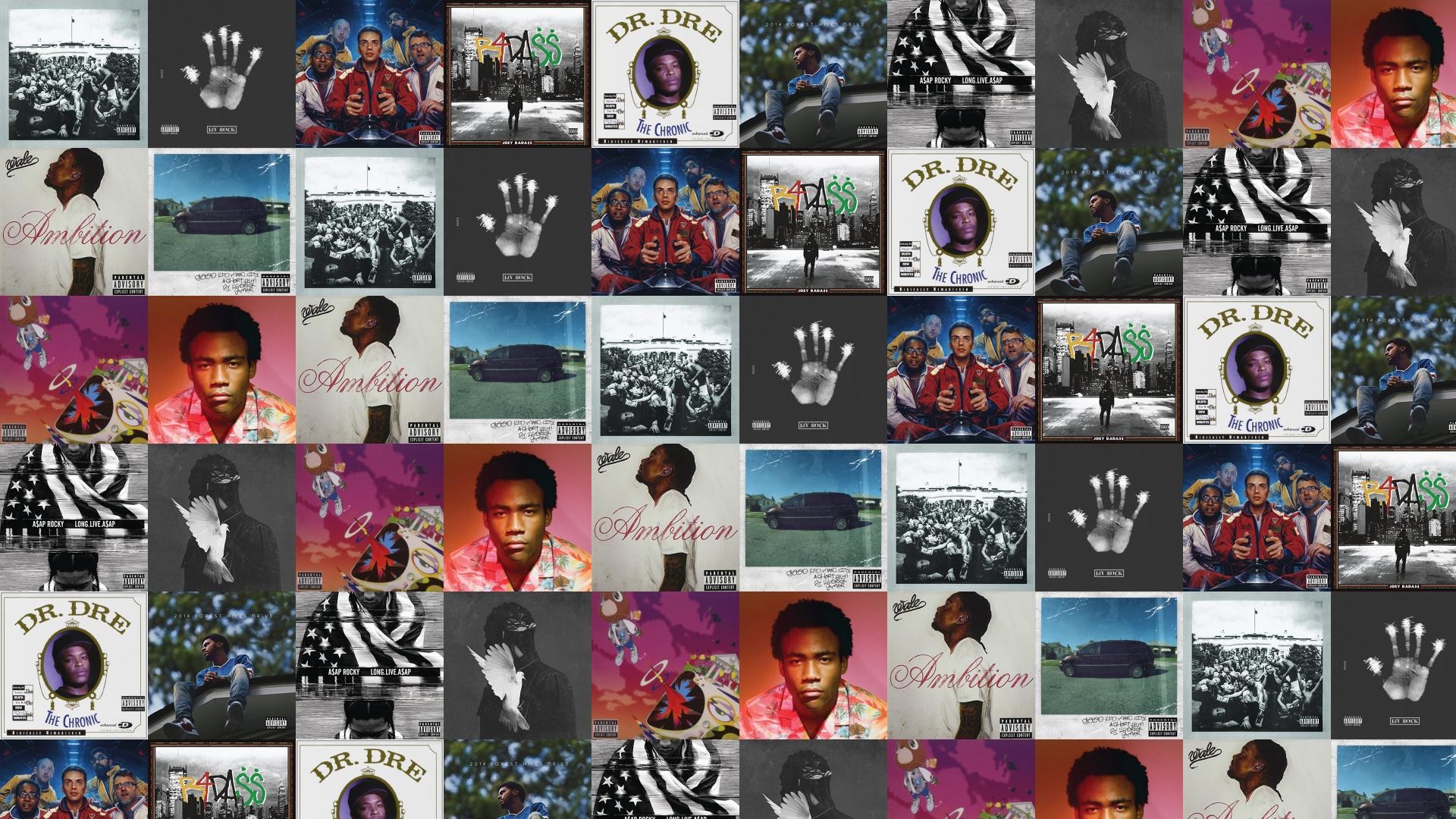 Download This Free Wallpaper With Images Of Kendrick - Collage - HD Wallpaper 