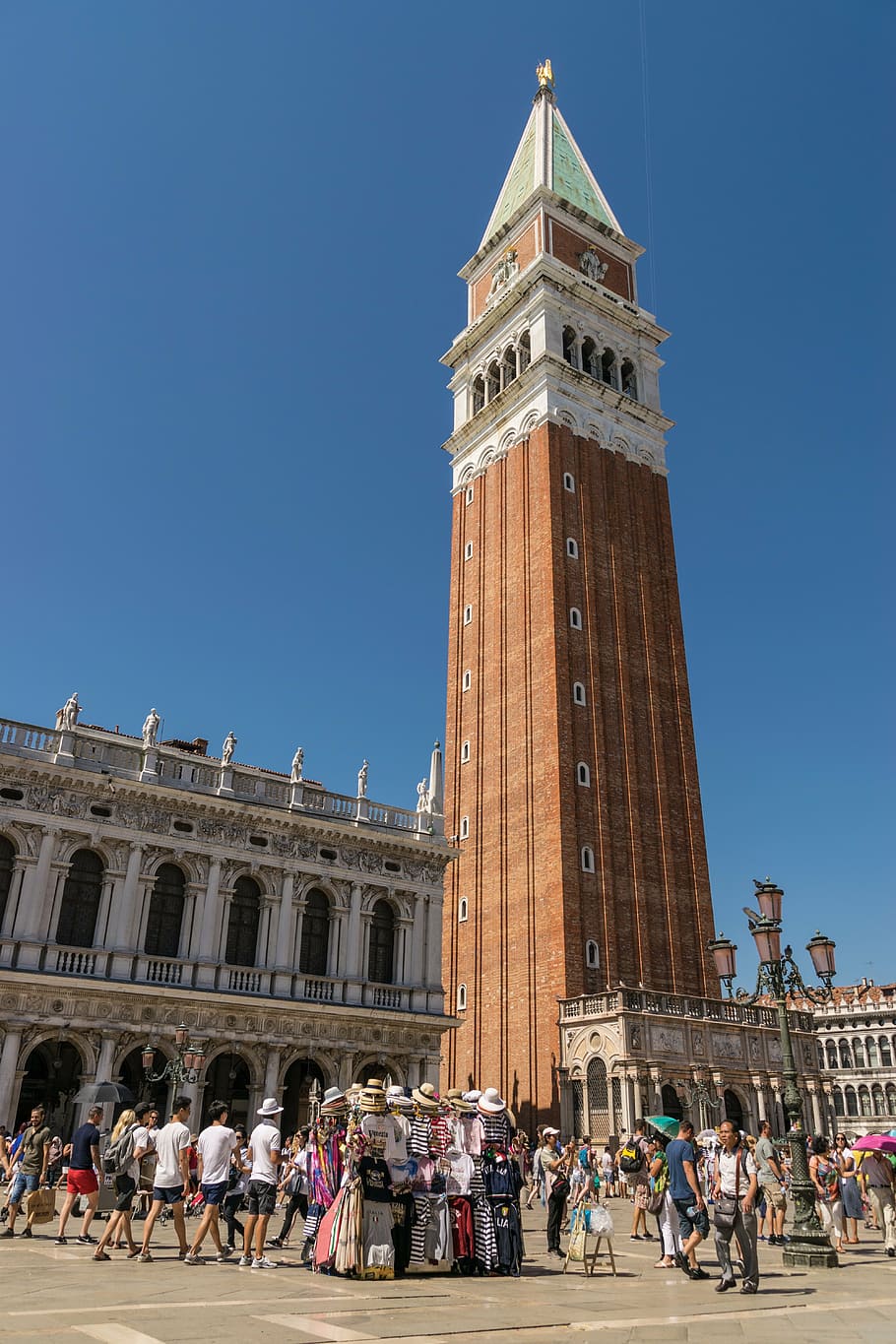 Venice, St Mark S Square, Historically, San Marco, - St Mark's Campanile - HD Wallpaper 