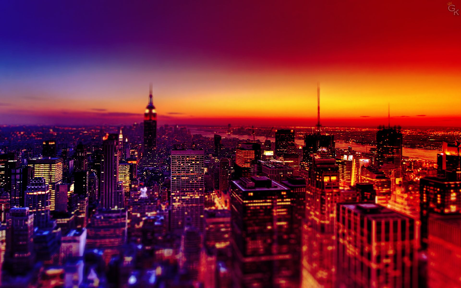 Night Wallpaper City - HD Wallpaper 