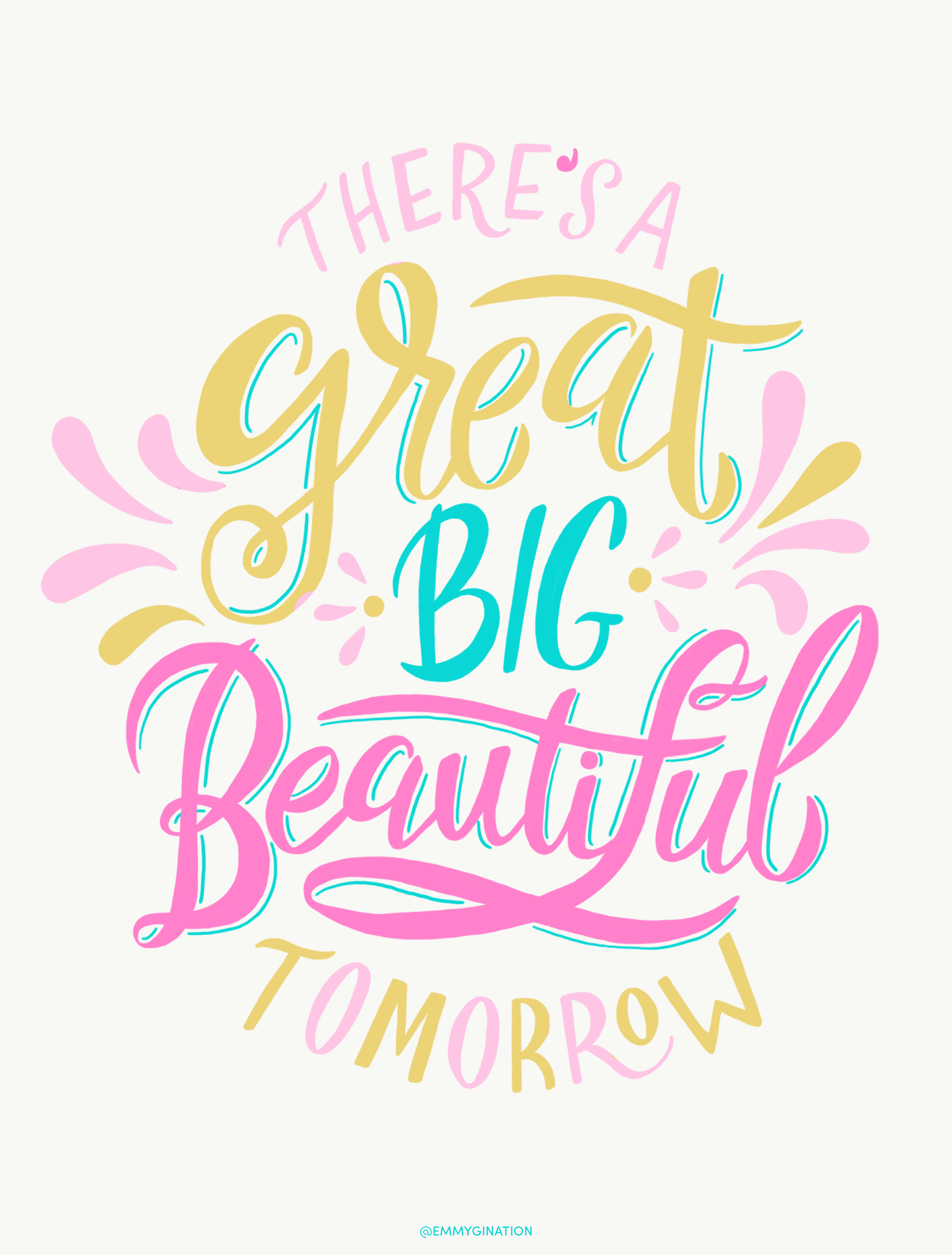 Tech Love Free Disney Wallpaper - There's A Great Big Beautiful Tomorrow - HD Wallpaper 