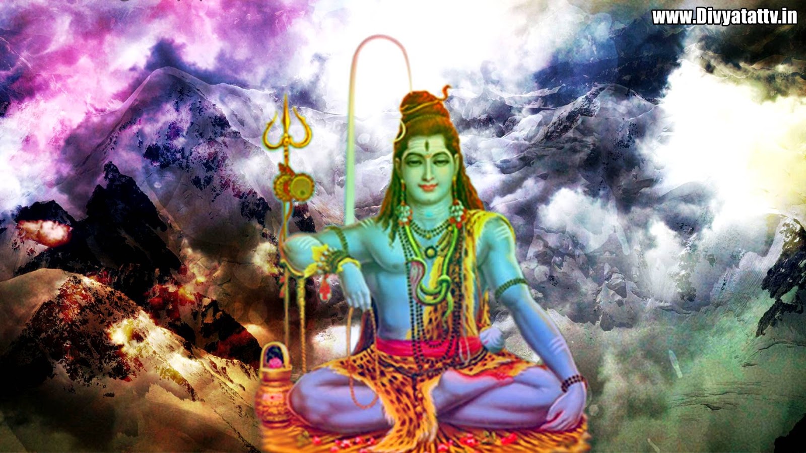 Lord Shiva, Lord Shiva Smoking Hd Wallpaper, Lord Shiva - Shiv Image Hd  Download - 1600x899 Wallpaper 