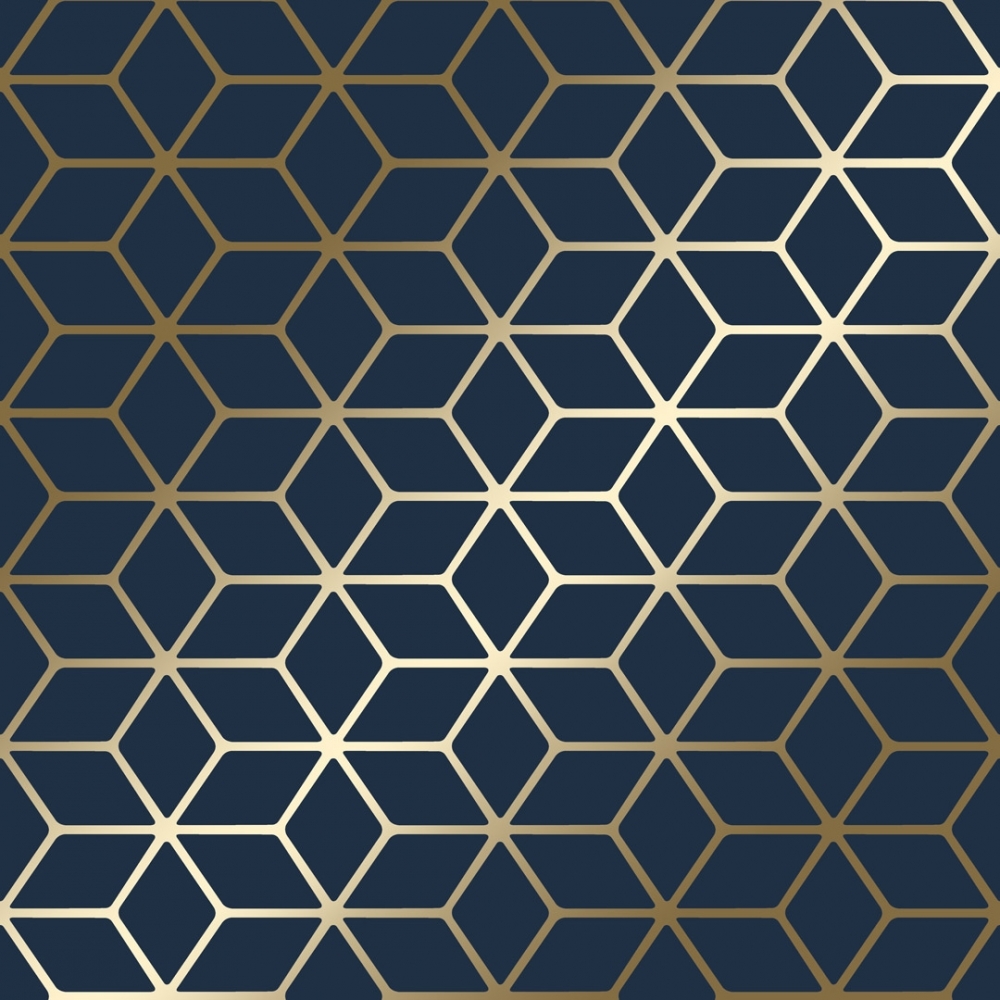Navy And Gold Cushions - HD Wallpaper 