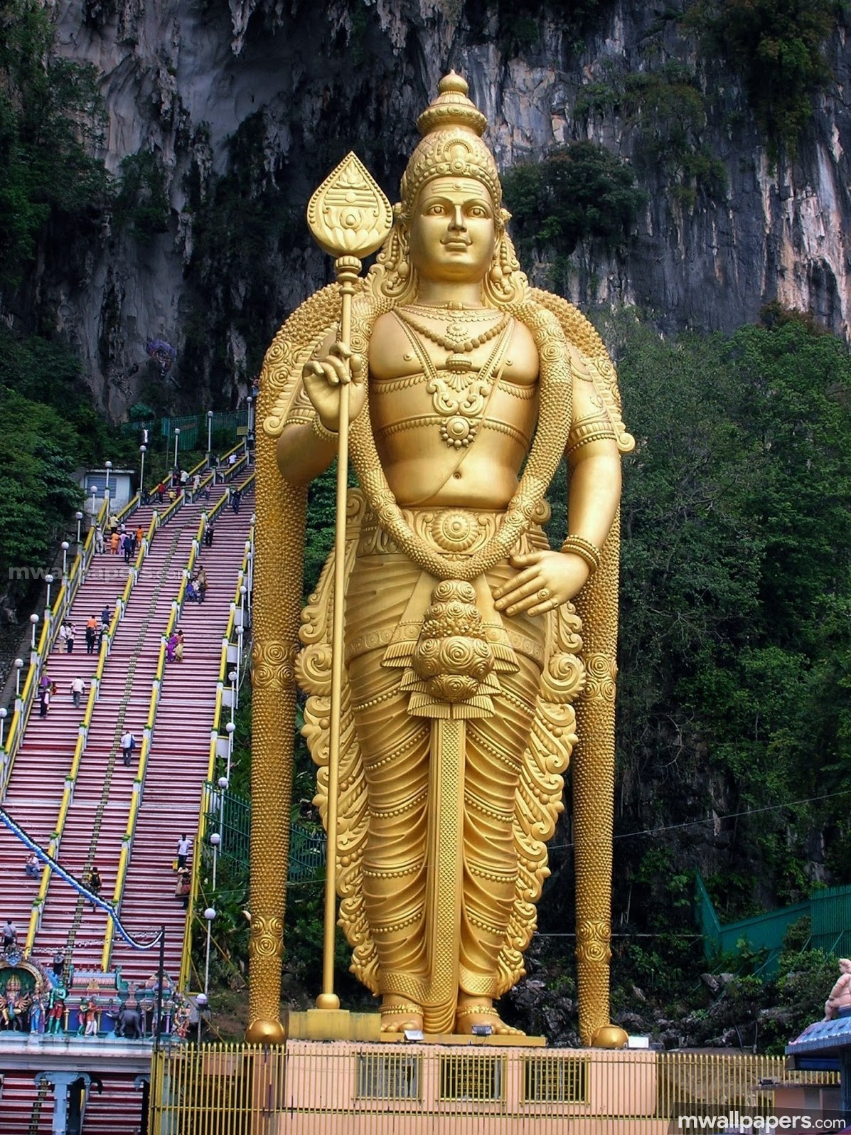 God Murugan Latest Hd Photos & Wallpapers (14284) - Batu Caves - HD Wallpaper 