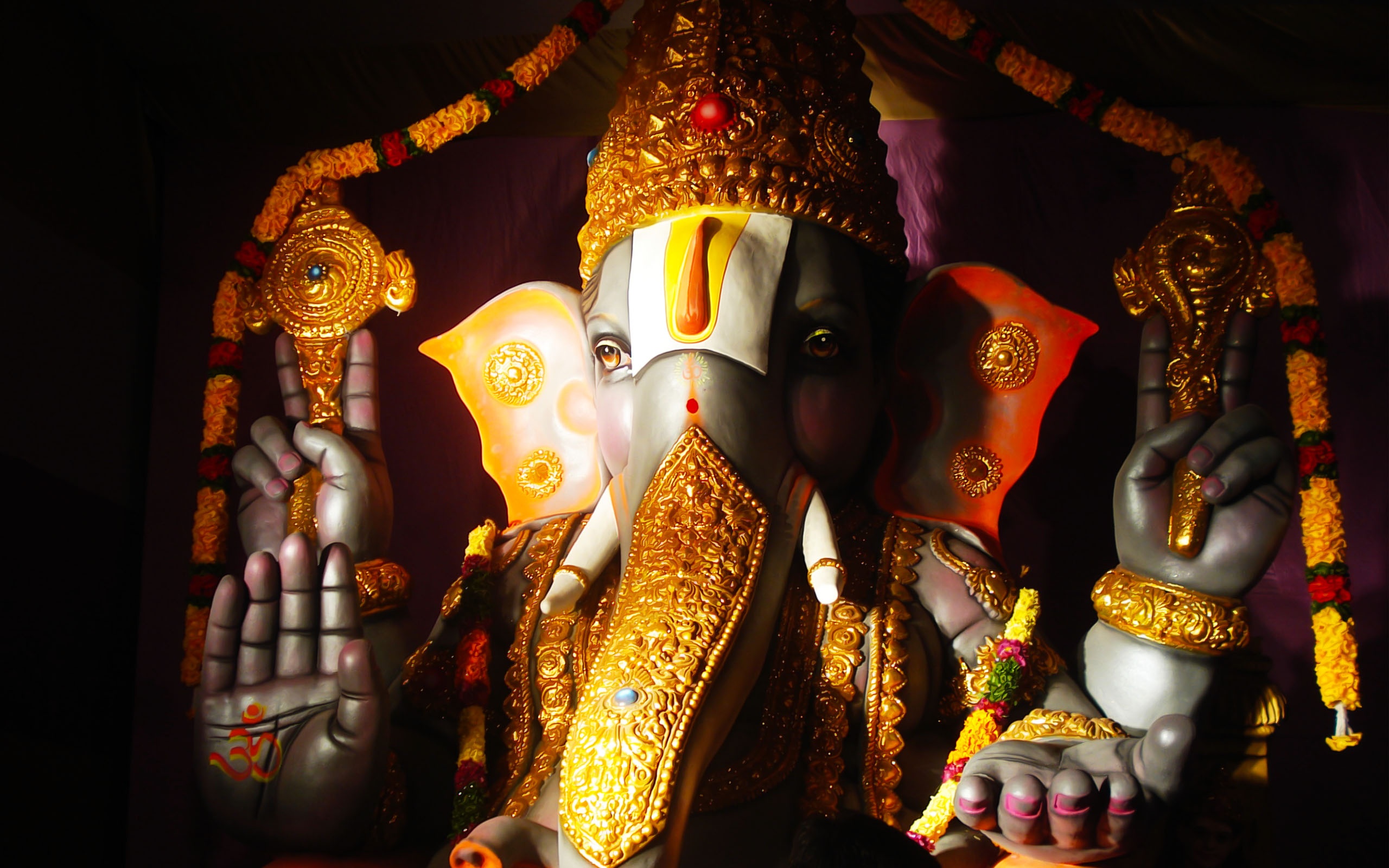 Lord Ganesha, Ganapati, Vinayaka, Hindu God, Hd - God Wallpaper 4k - HD Wallpaper 