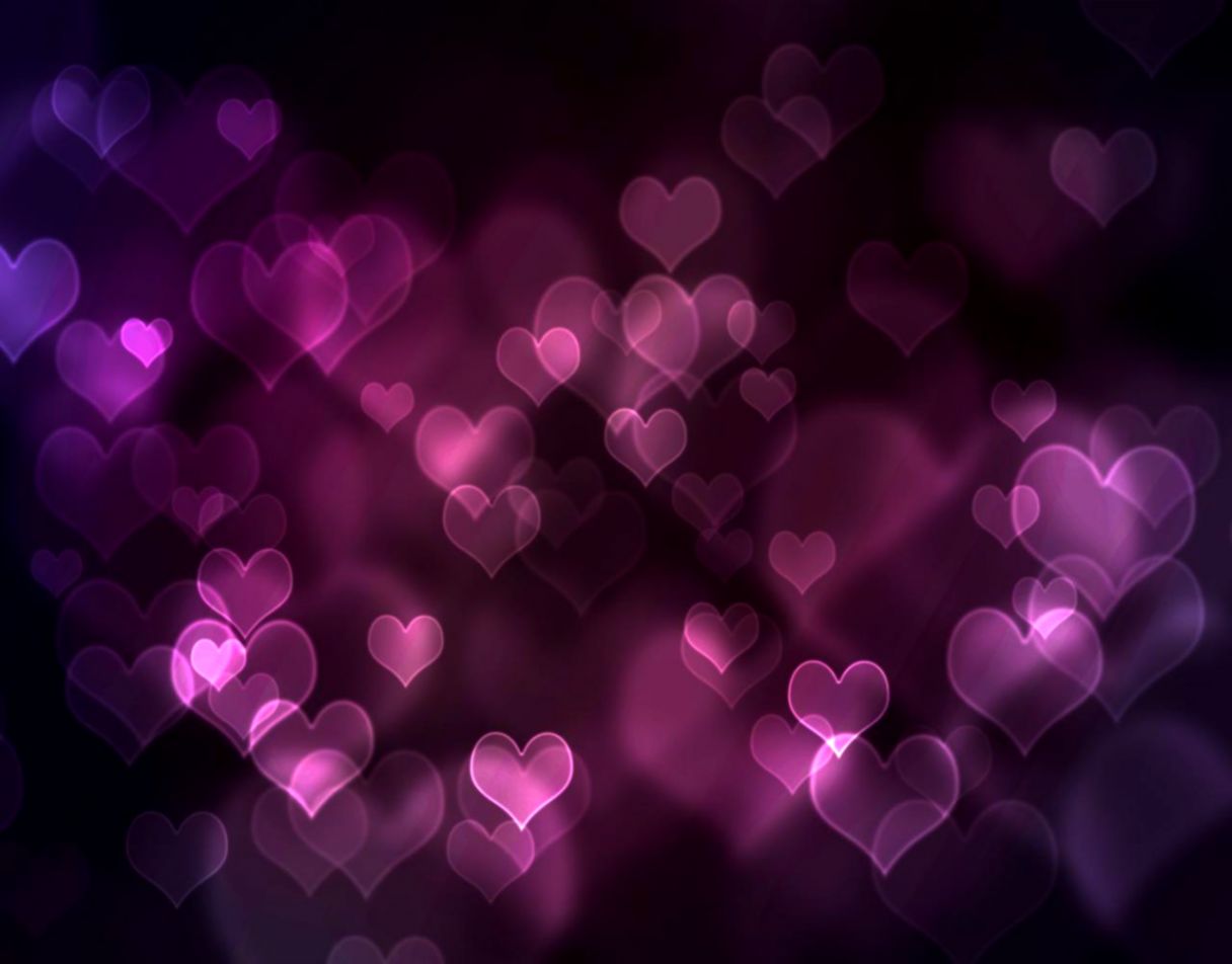 Purple Heart Wallpaper Free Wallpapers Download A E - Purple Love - HD Wallpaper 