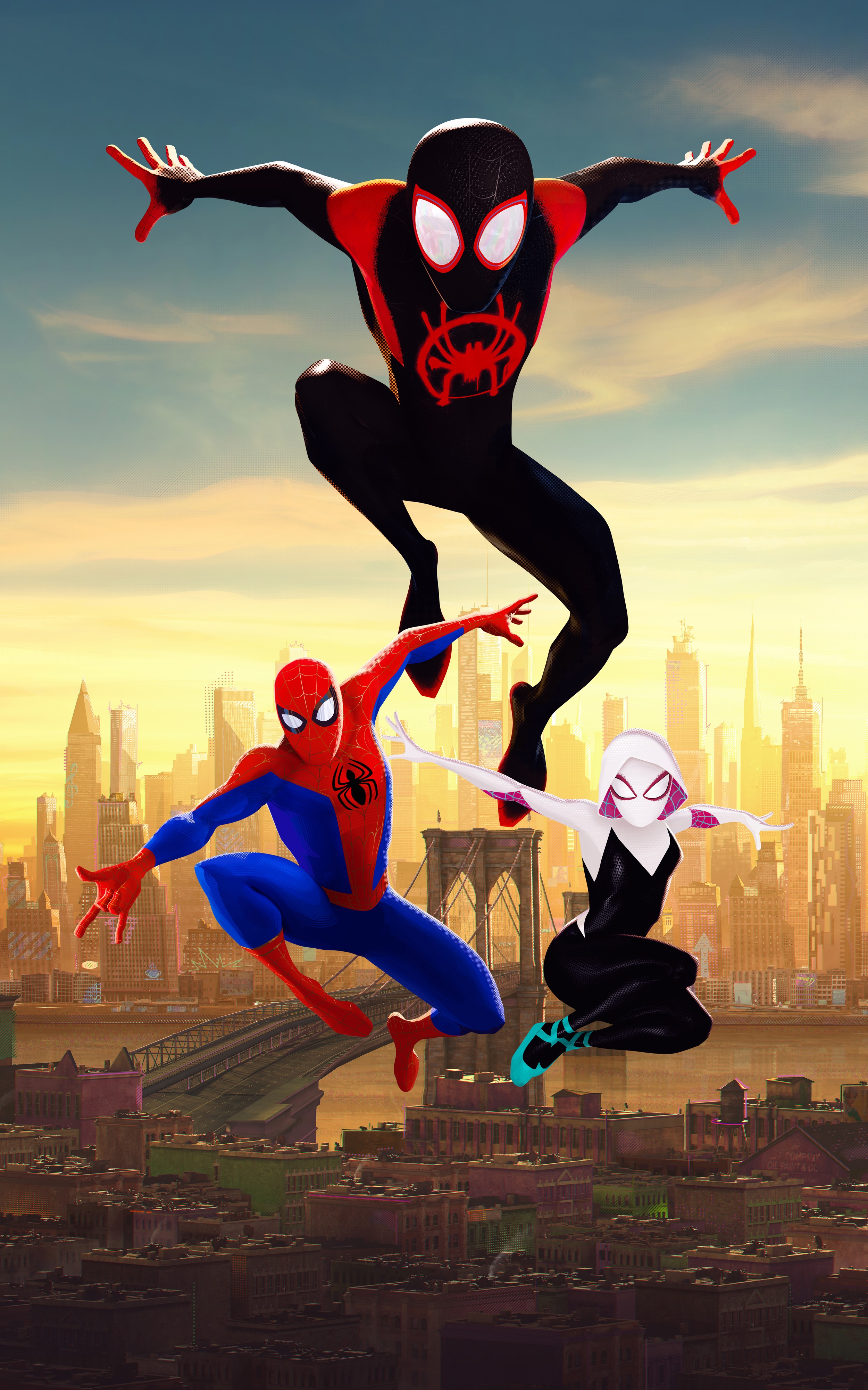 Spider Man Into The Spider Verse - HD Wallpaper 