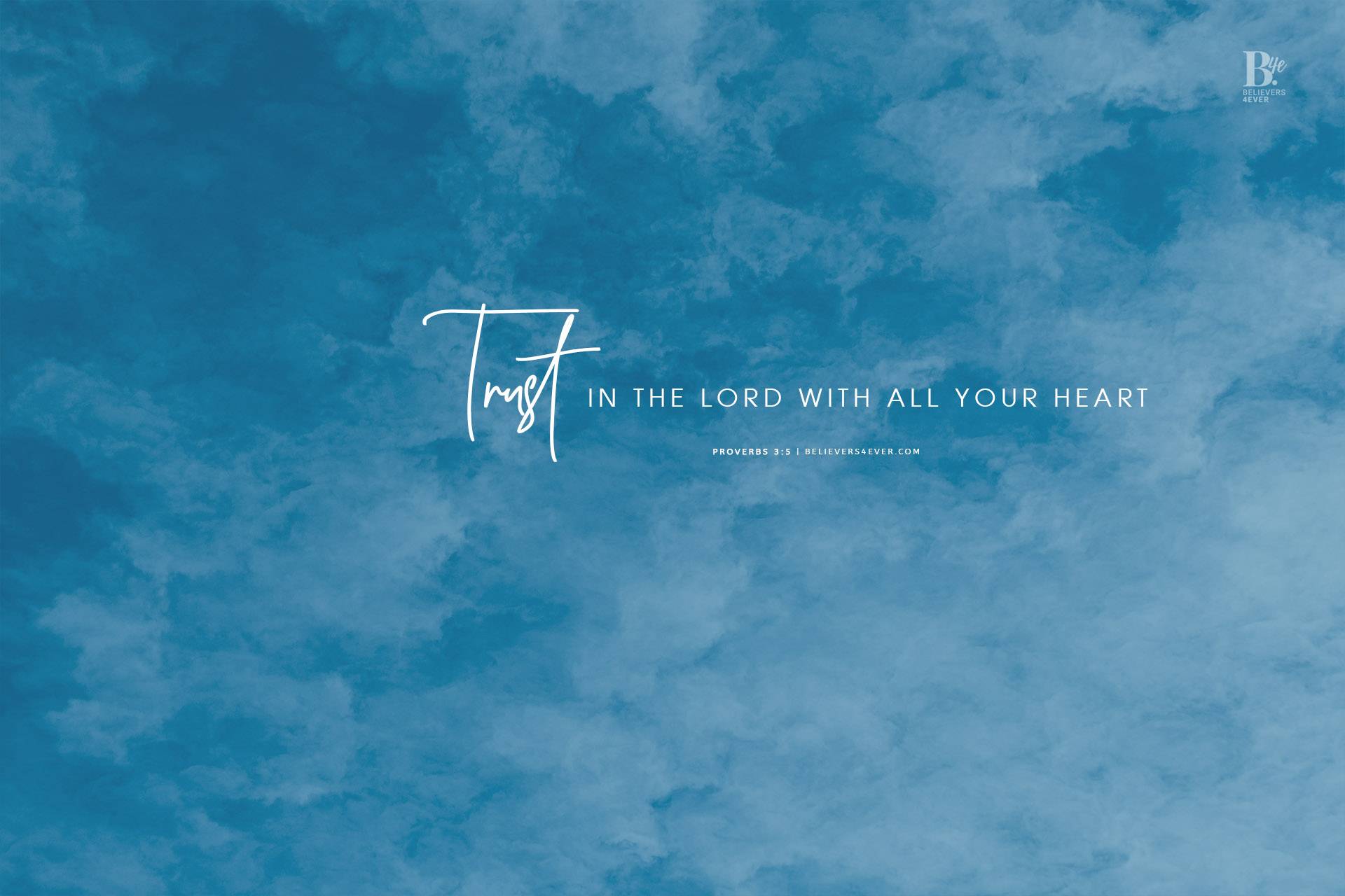 Trust In The The Lord Christian Wallpaper - HD Wallpaper 