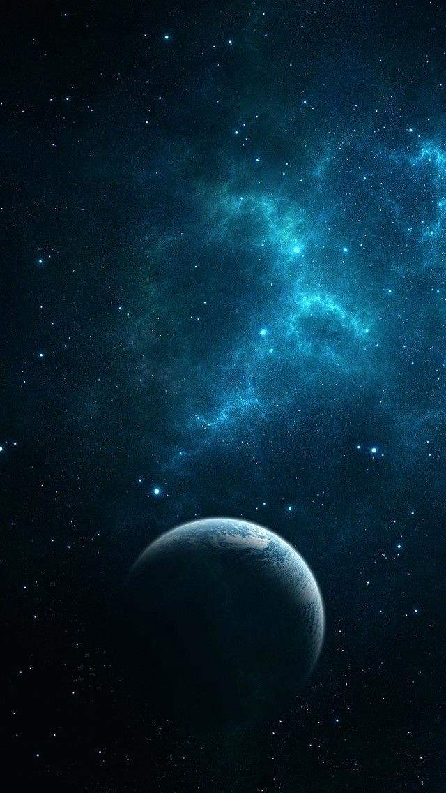 Space Wallpaper Hd Dark Blue Space Wallpaper For Mobile - Space Wallpaper Hd - HD Wallpaper 