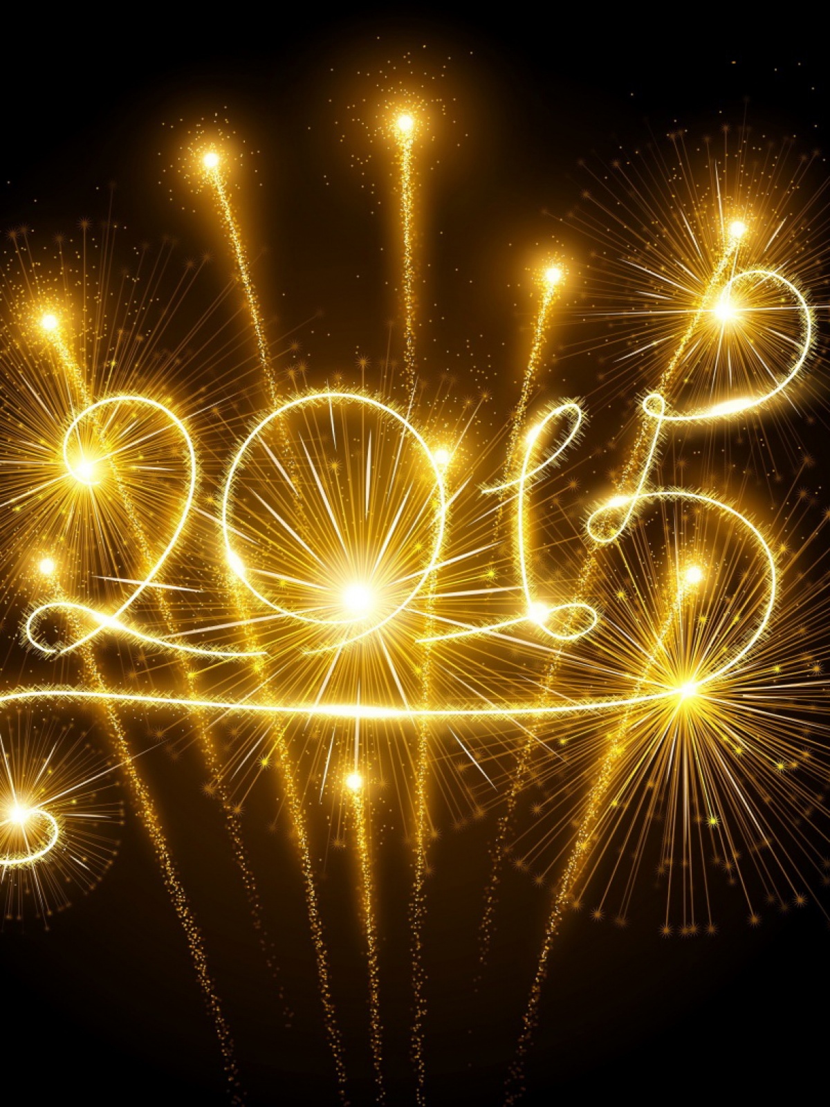 2015 New Year - HD Wallpaper 