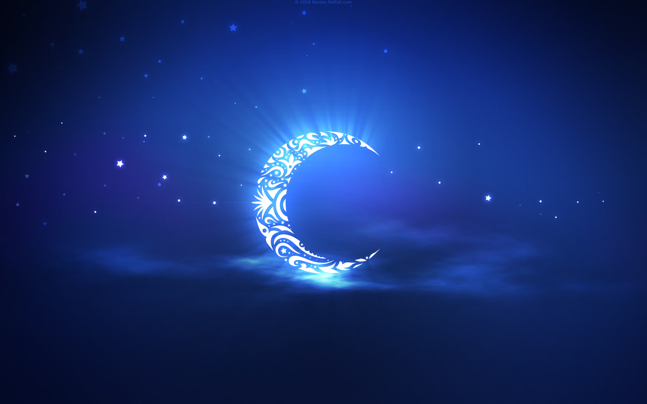 Islamic Art Wallpaper Interesting Islamic Wallpaper - Eid Ka Chand Mubarak - HD Wallpaper 