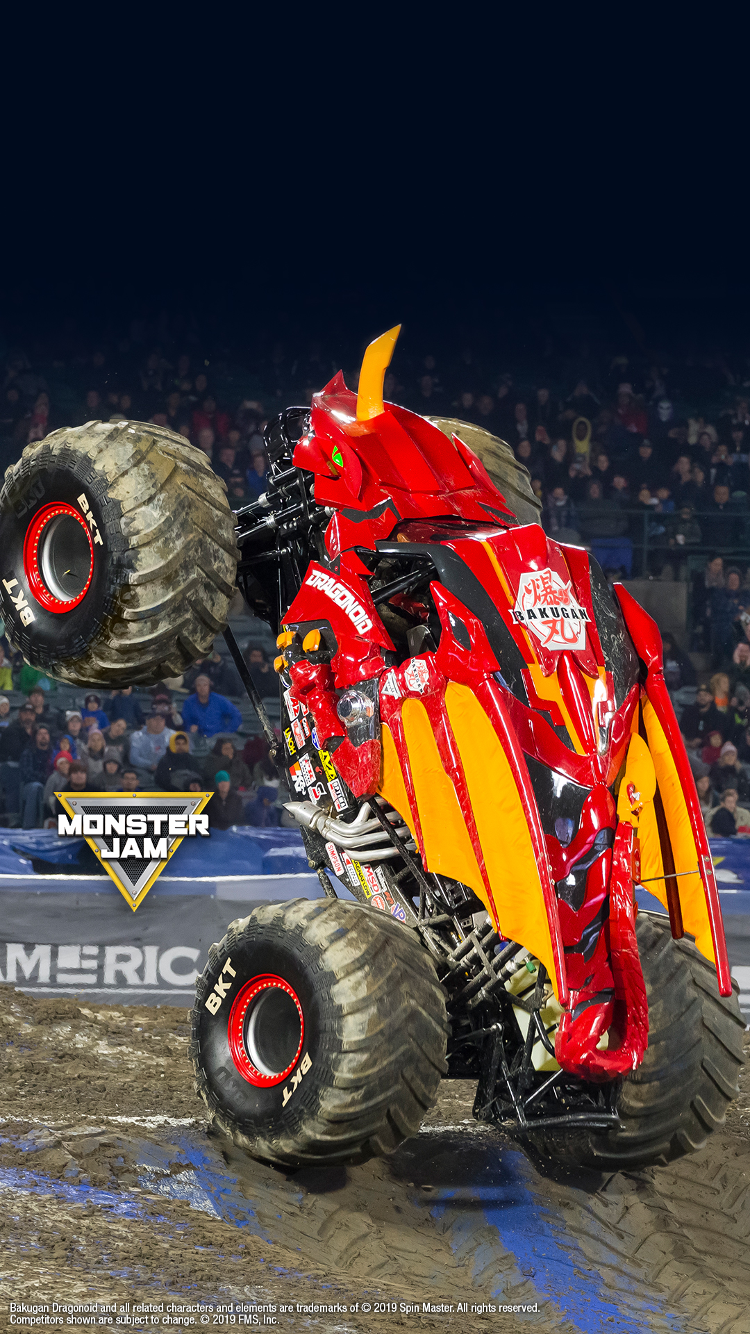 Monster Jam Bakugan Dragonoid 1080x1920 Wallpaper Teahub Io