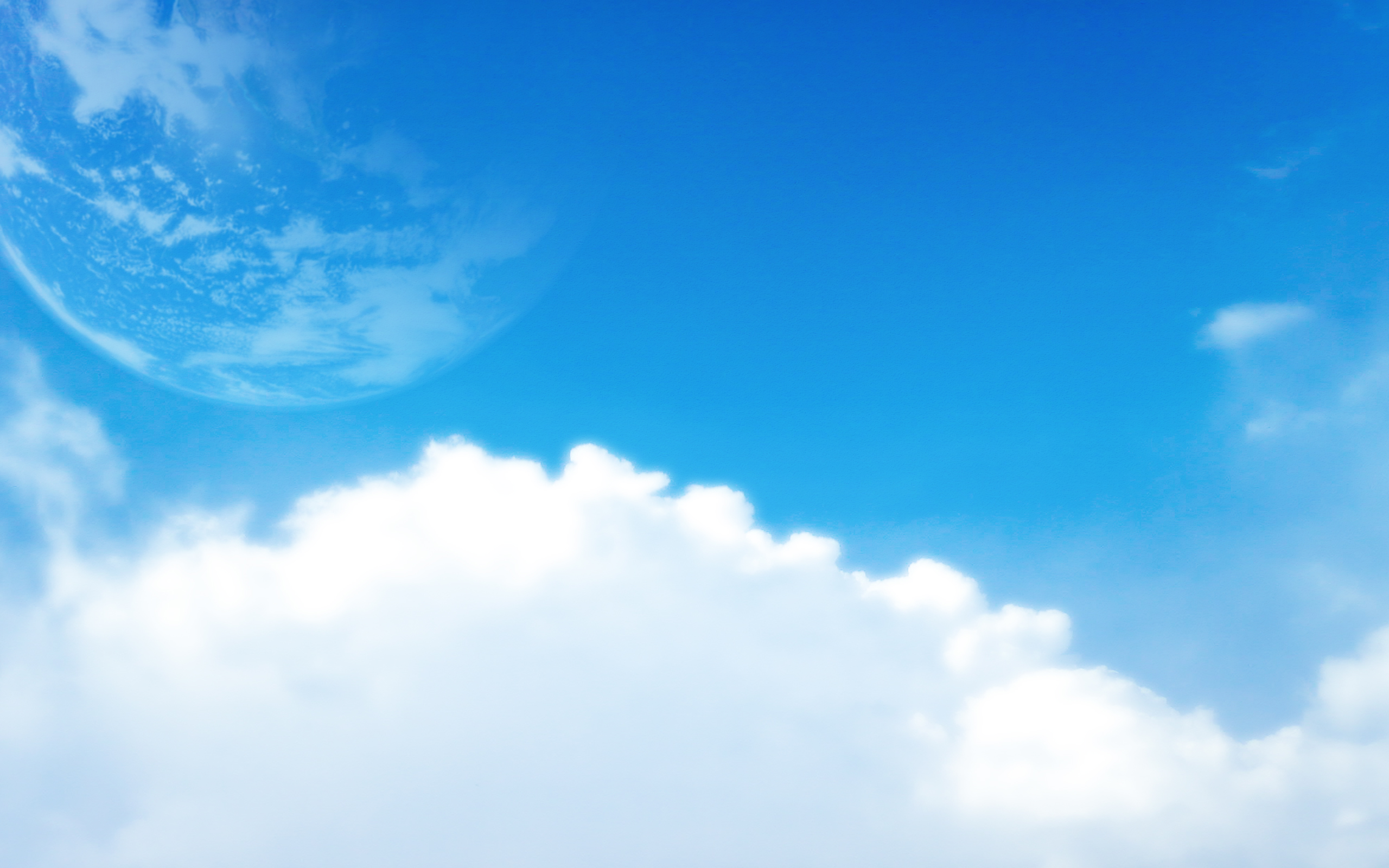Blue Sky Wallpaper Hd - HD Wallpaper 