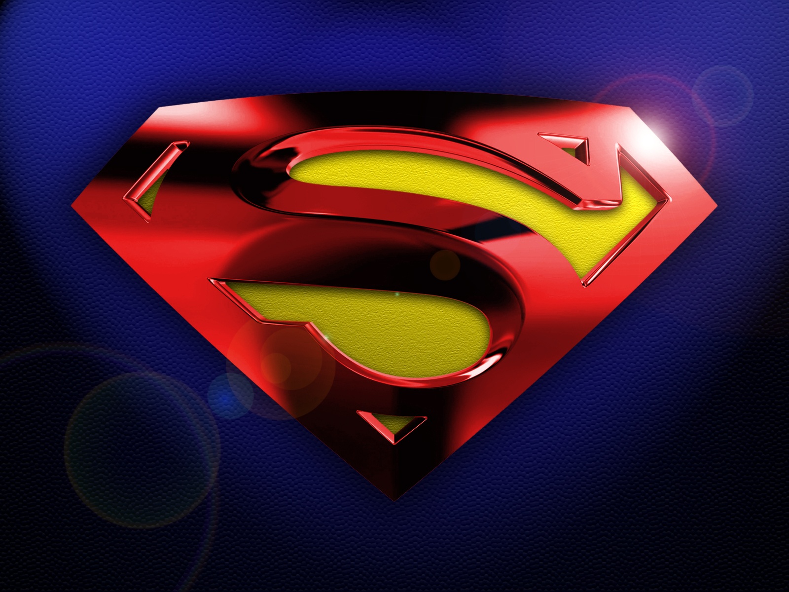 Awesome Superman Logo - HD Wallpaper 