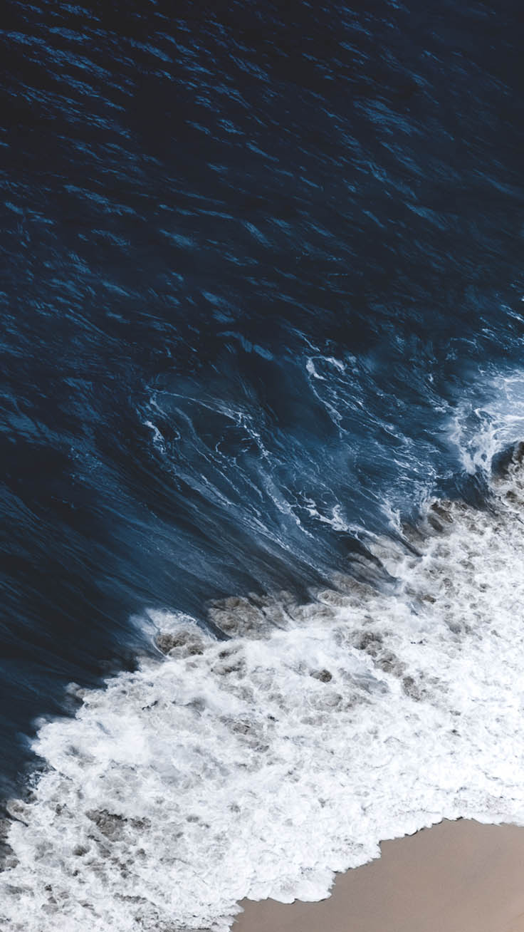 Oceanic Iphone Wallpapers By Preppy Wallpapers - Iphone Xs Max Ocean - HD Wallpaper 
