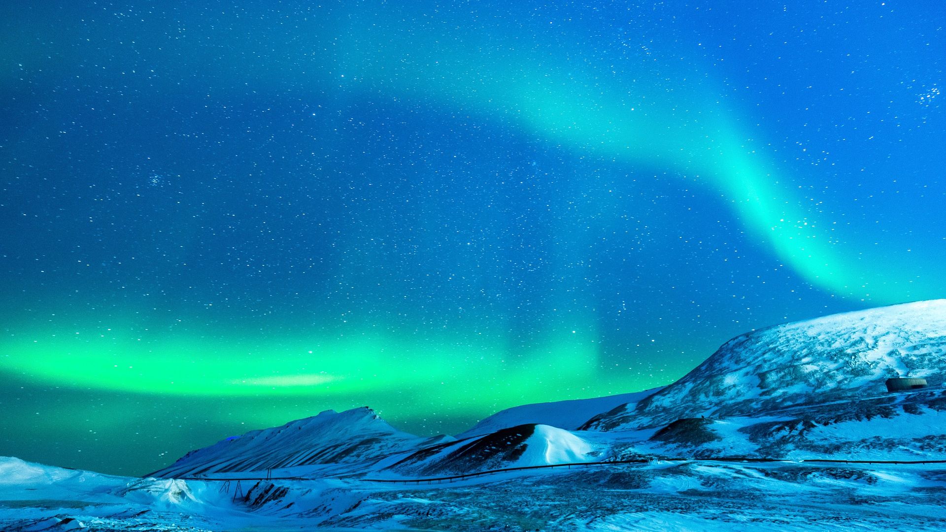 Beautiful Aurora Hd Wallpaper - South Pole Night Sky - HD Wallpaper 