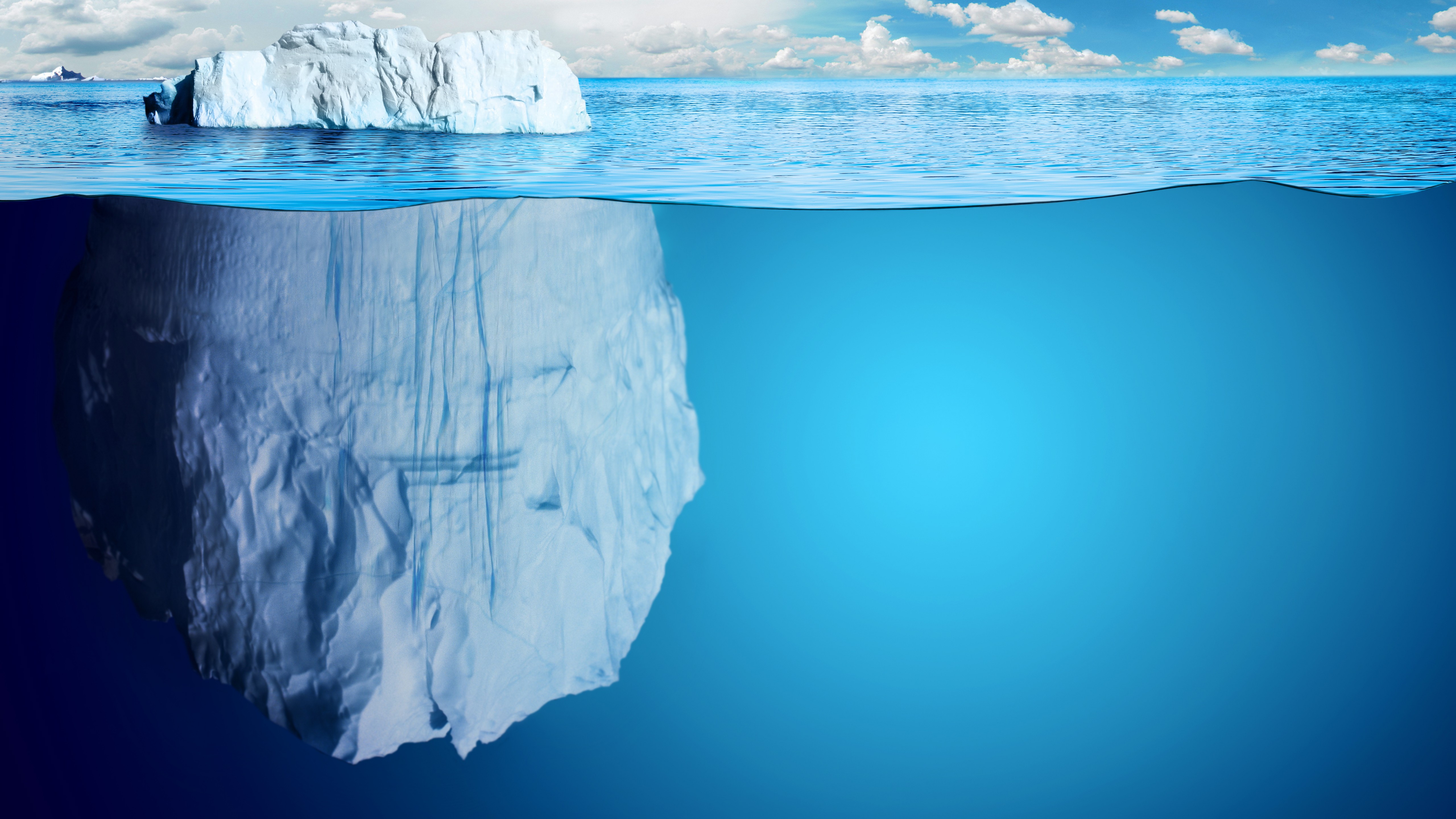 Iceberg 4k - HD Wallpaper 
