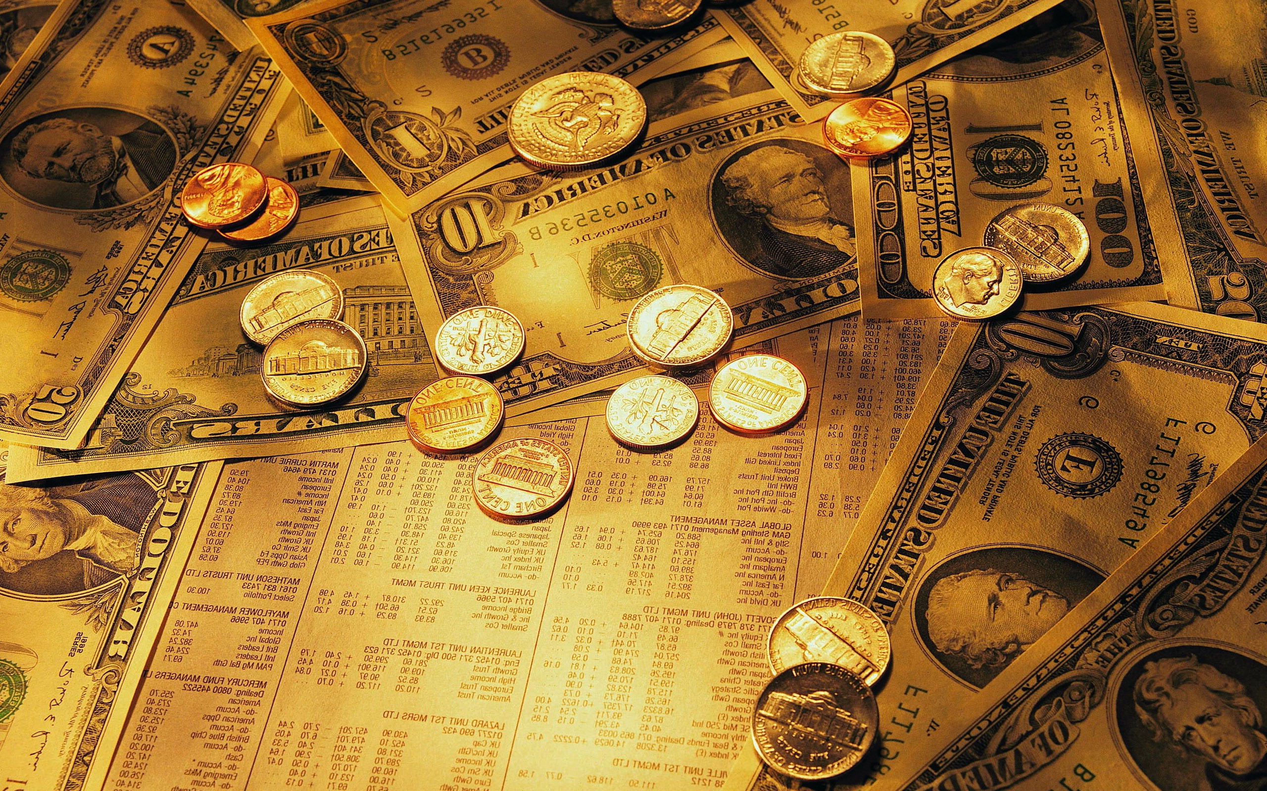 Money And Coin Background - HD Wallpaper 
