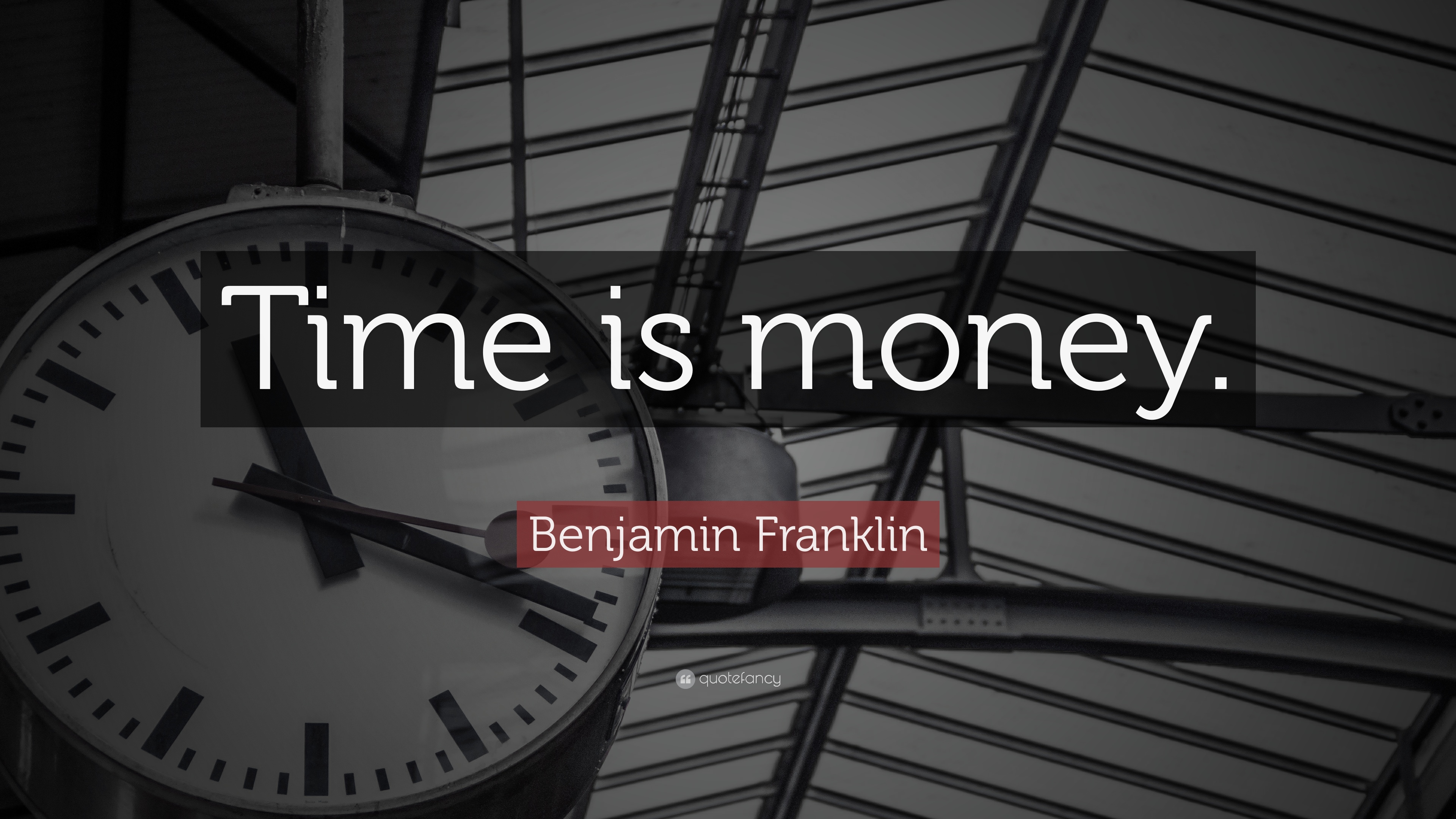 Benjamin Franklin Quote - They Always Say Time Changes Things But You Actually - HD Wallpaper 