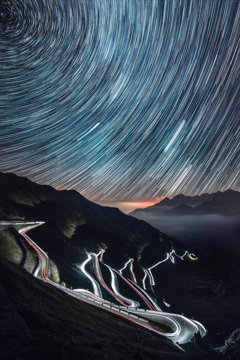 Looks Like Your Phone Could Use A New Wallpaper 56 - Stelvio Pass Italy Night - HD Wallpaper 