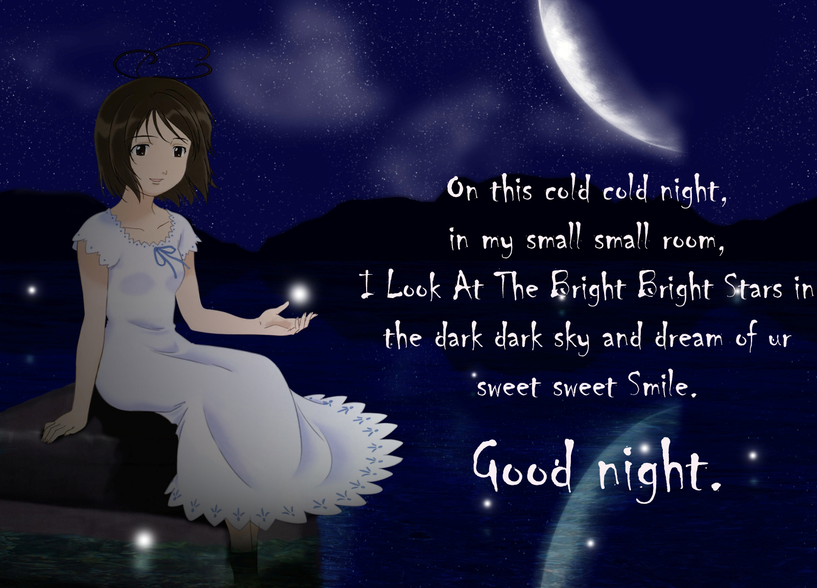 Download Hd Wallpaper Of Good Night Image Good Night - Download Good Night  Images For Whatsapp - 1600x1152 Wallpaper 