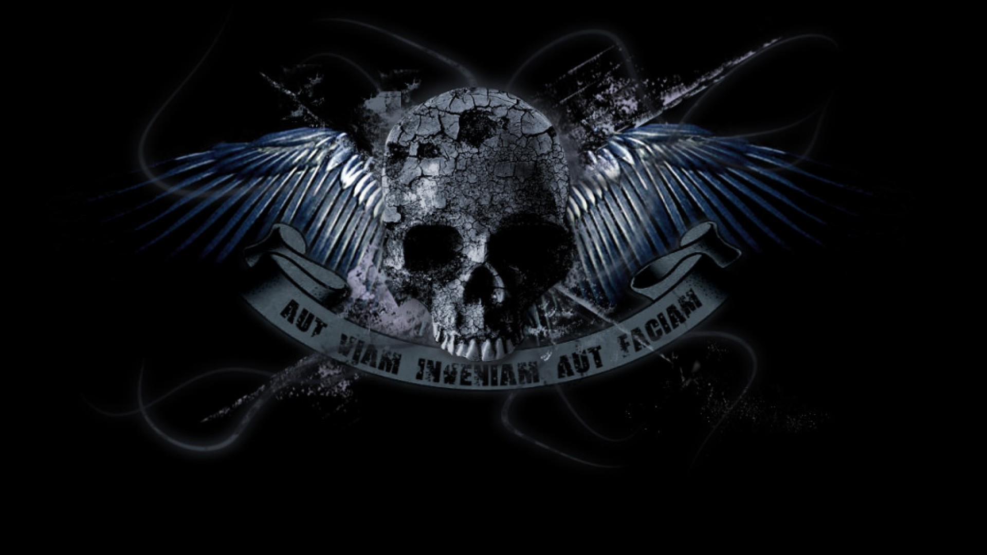 Aut Viam Inveniam Aut Faciam Skull - HD Wallpaper 