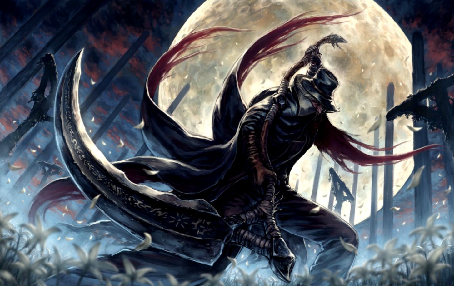 141 Bloodborne Hd Wallpapers Background Images Wallpaper - Gehrman The First Hunter Art - HD Wallpaper 