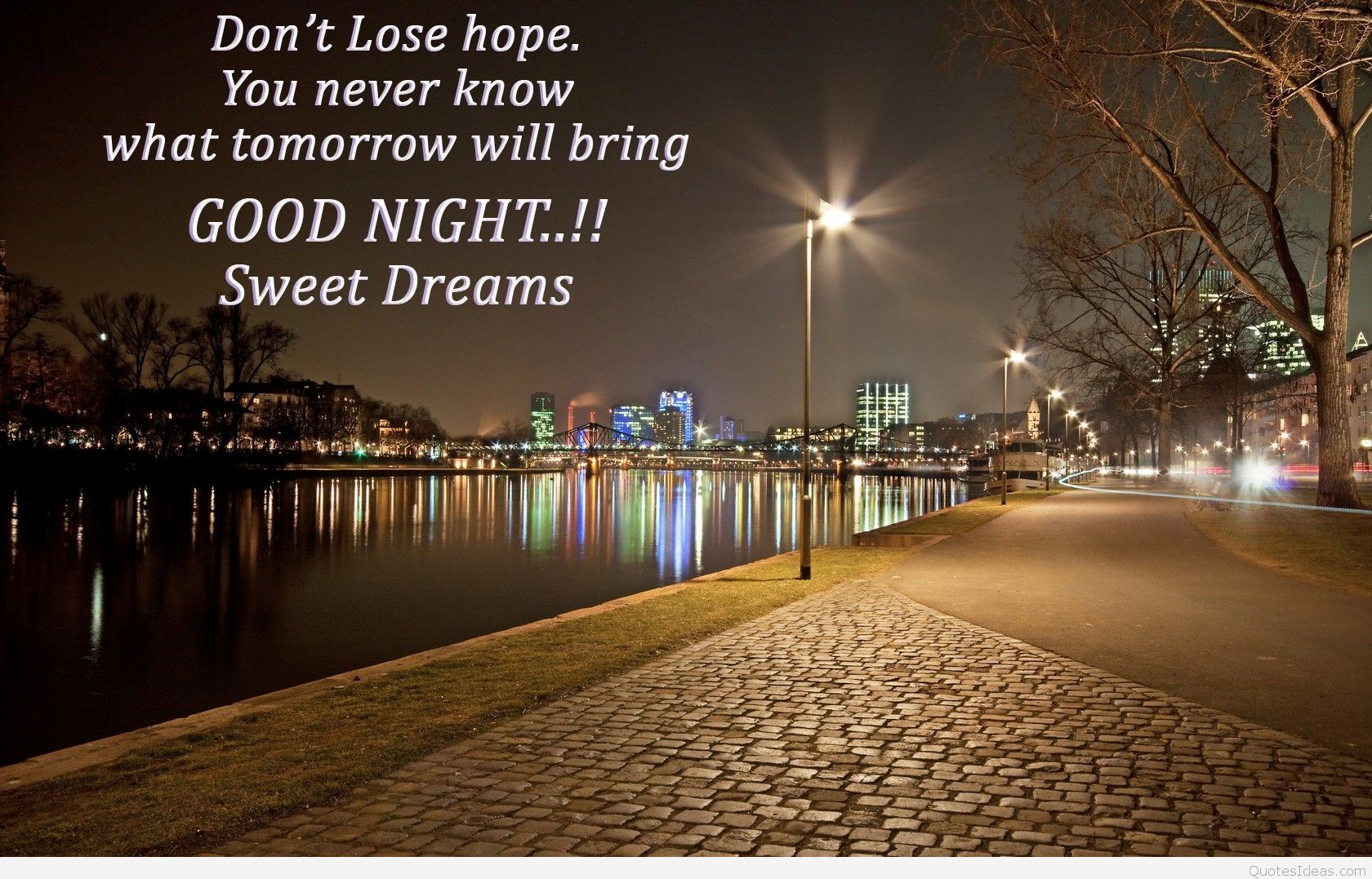 Www - Hdnicewallpapers - Com - Good Night With Beautiful Thought -  1680x1077 Wallpaper 