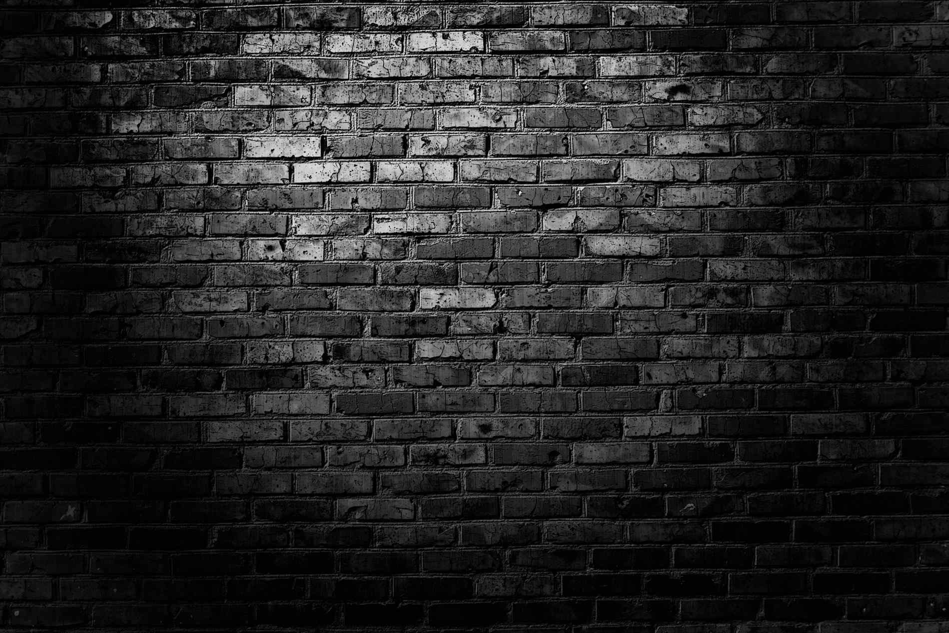 Image U Photo Bigstock Background Powerpoint Dark Dark - Black Brick Wall Background Hd - HD Wallpaper 