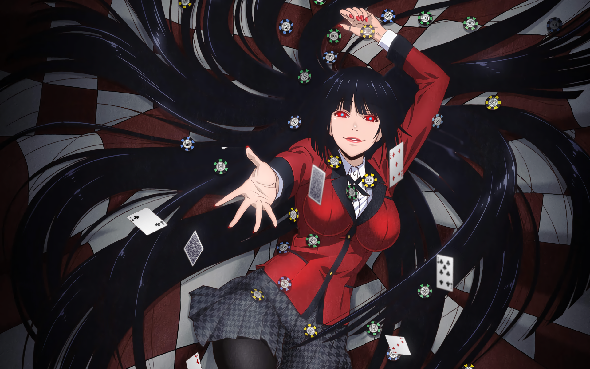 Kakegurui Hd - HD Wallpaper 
