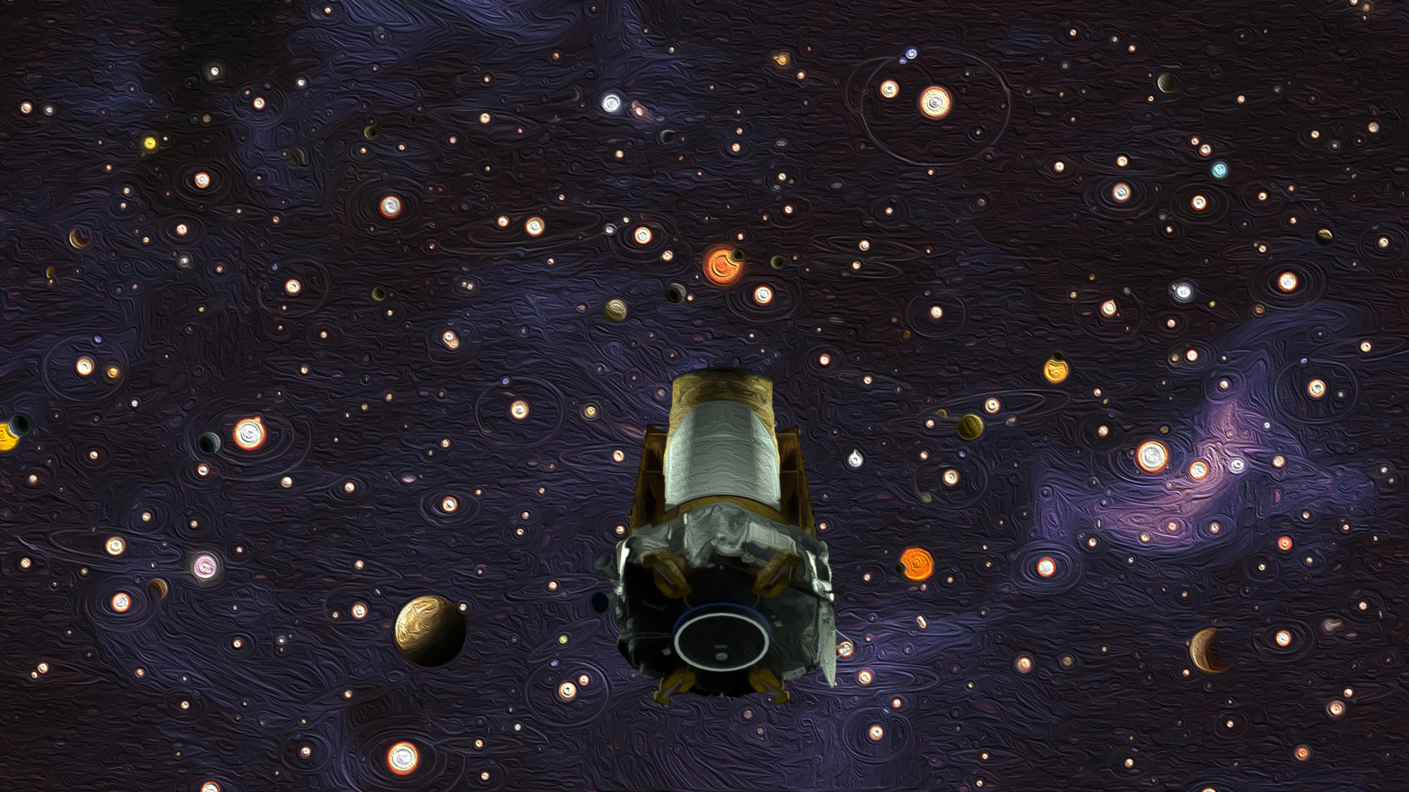 Kepler Space Telescope - HD Wallpaper 