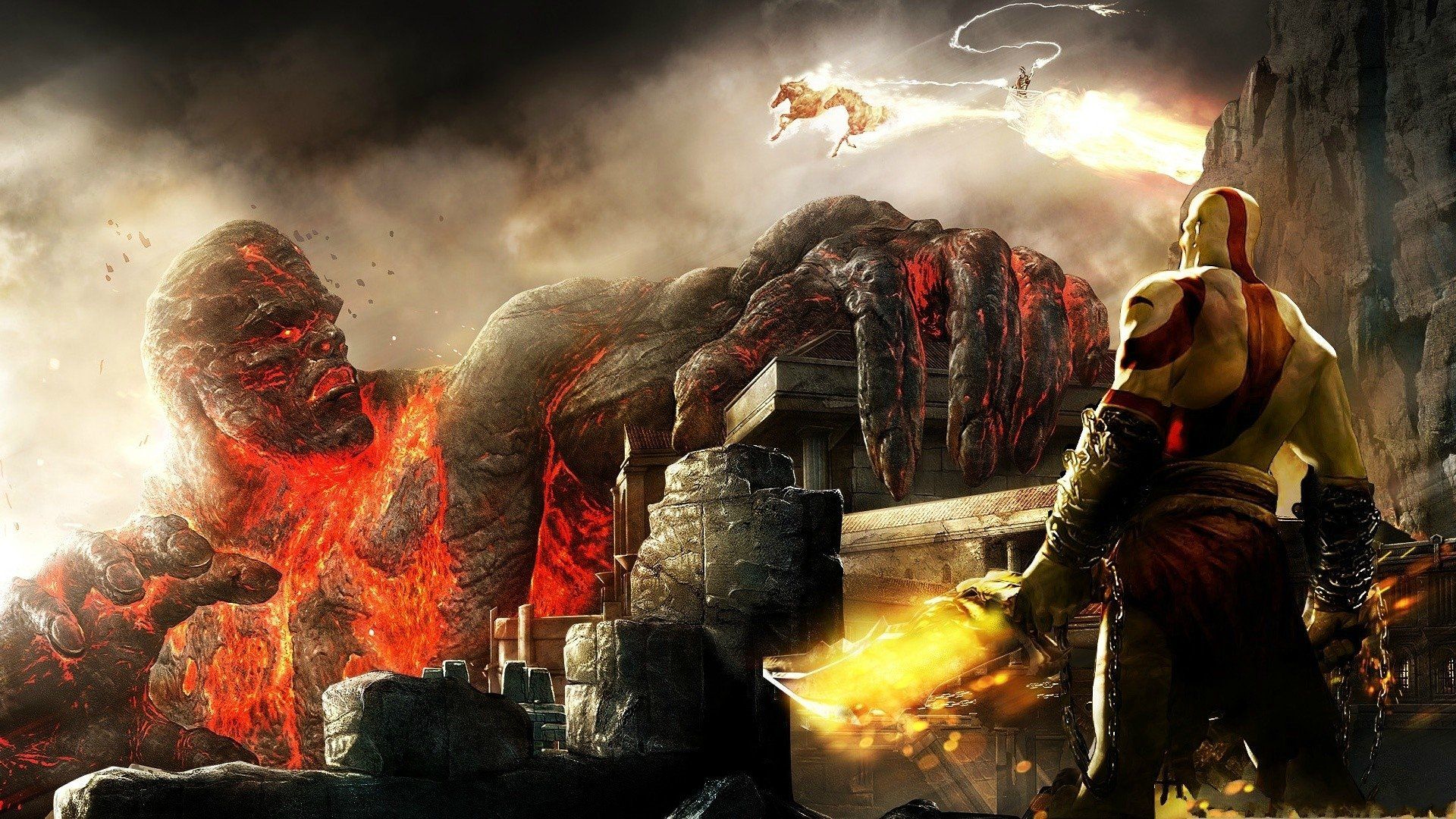 God Of War Wallpaper Desktop - HD Wallpaper 