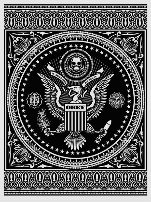 Shepard Fairey Presidential Seal - HD Wallpaper 