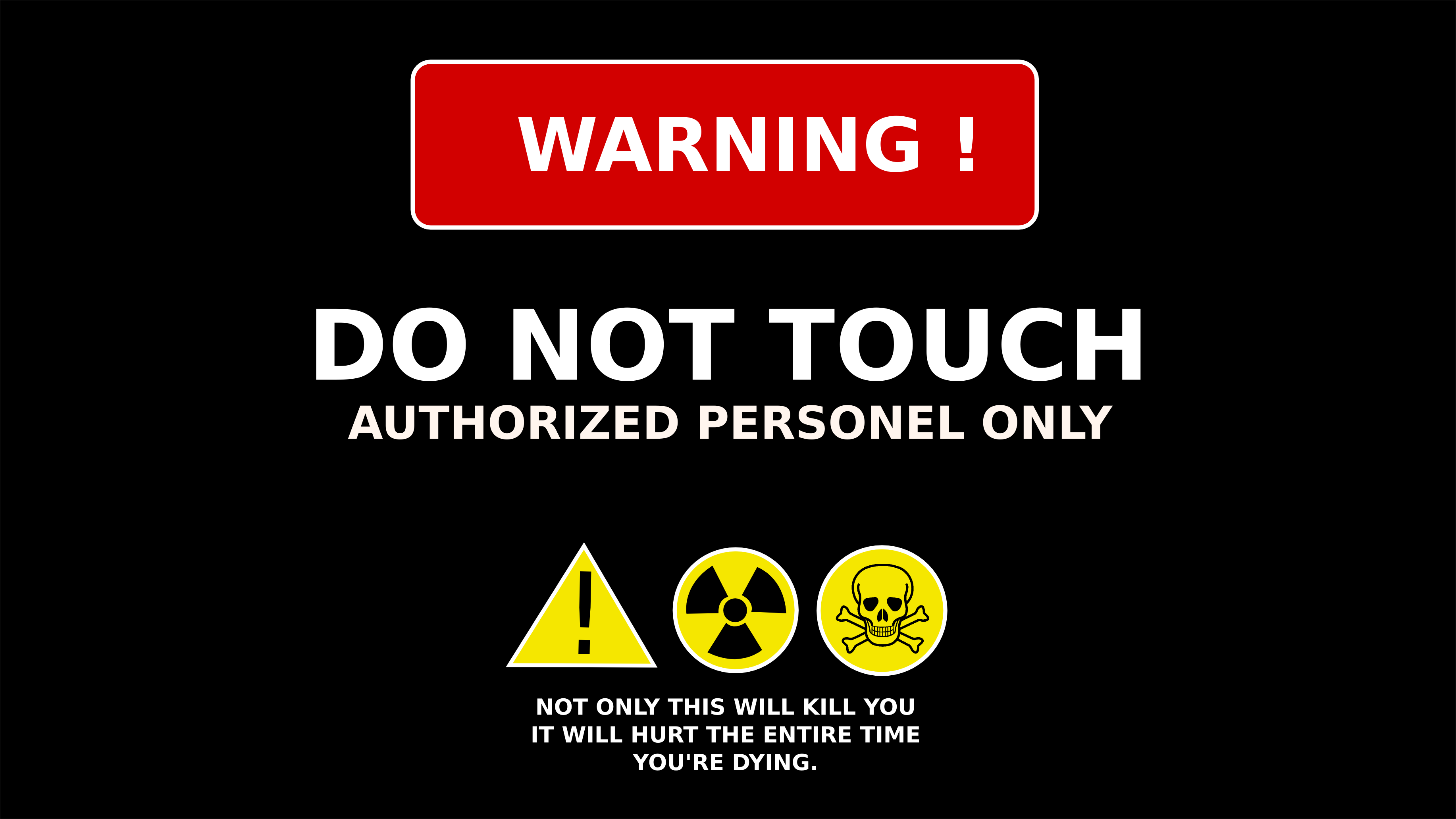 Dont Touch My Phone Warning - HD Wallpaper 
