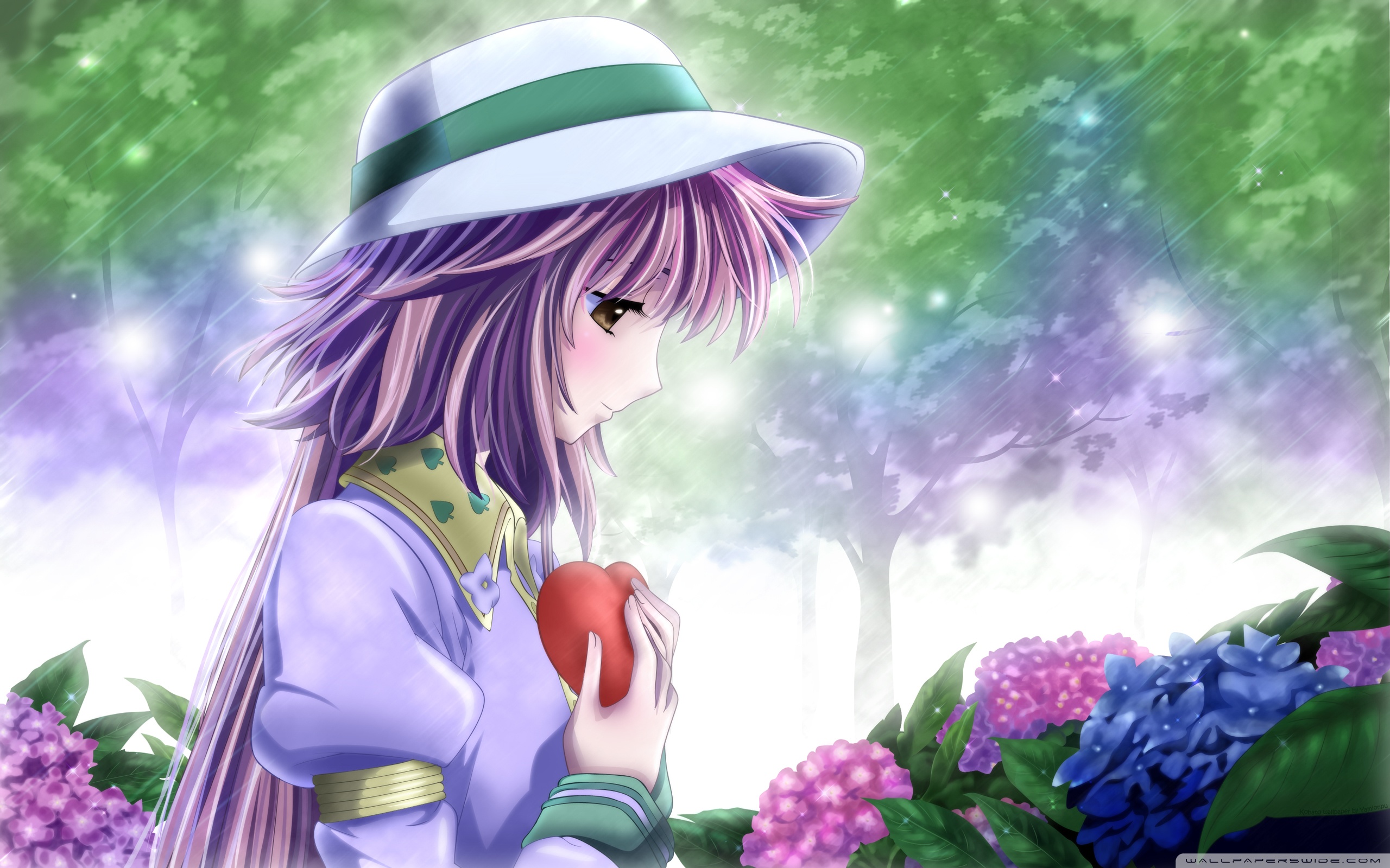 In Love Anime Hd Desktop Wallpaper High Definition - Kobato Anime - HD Wallpaper 