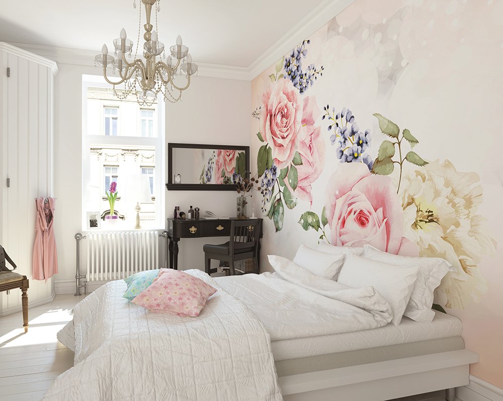 Modern Bedroom Wallpaper Design - HD Wallpaper 