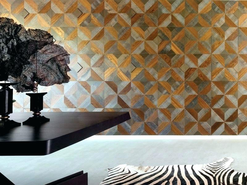 Painted Textured Wallpaper Ideas Wall The Dutch Company - Tiles Tree Design Wall - HD Wallpaper 