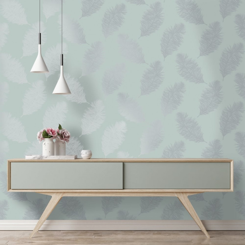 Teal And Grey Wallpaper Room 816x816 Wallpaper teahub.io