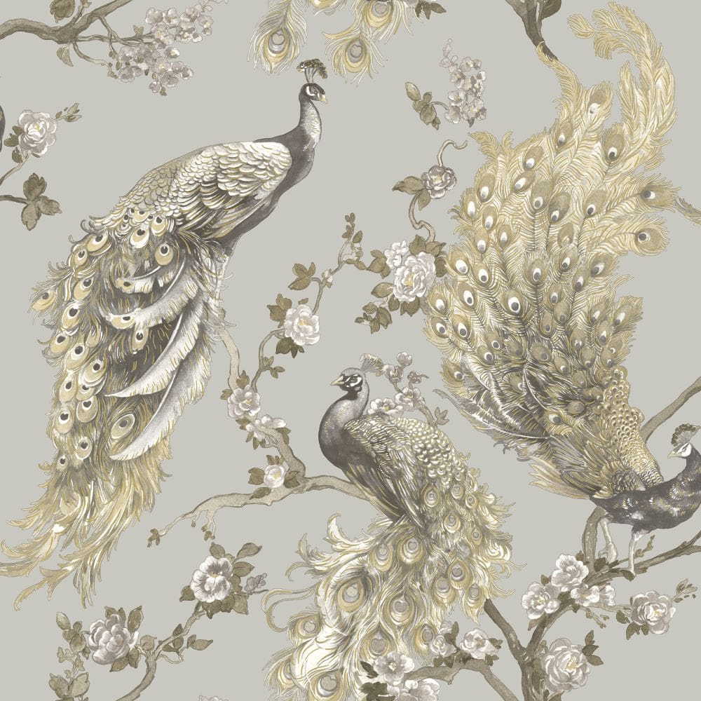 Vintage Peacock - HD Wallpaper 