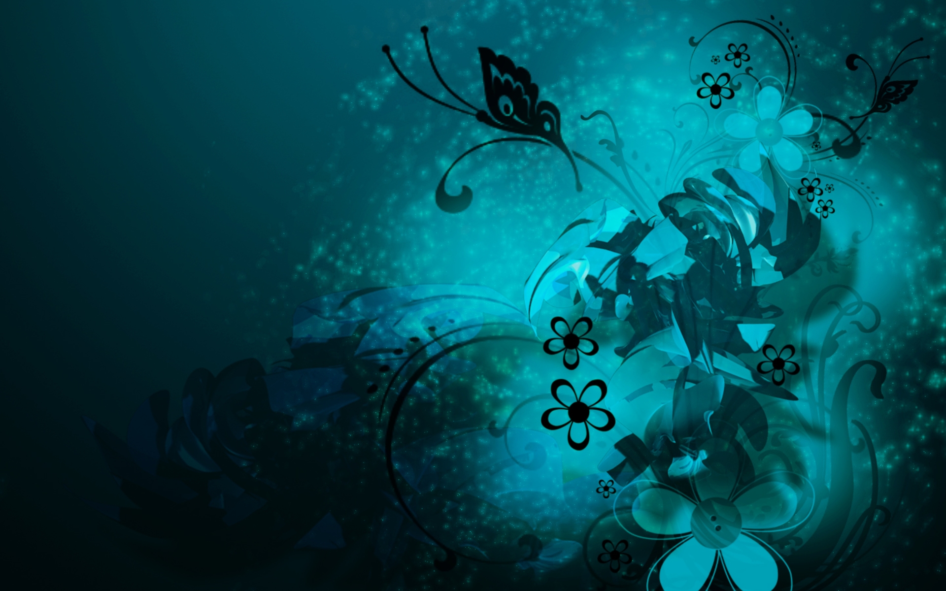 Teal Wallpaper - HD Wallpaper 