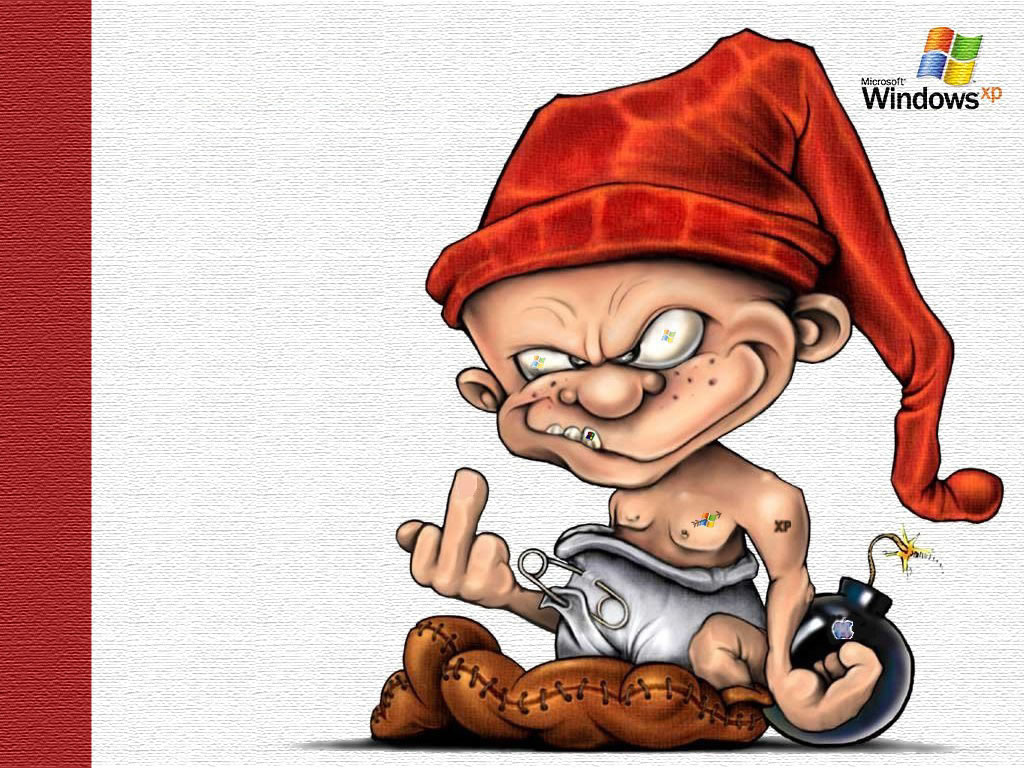 Amazing Background Pictures - Windows Xp Middle Finger - HD Wallpaper 