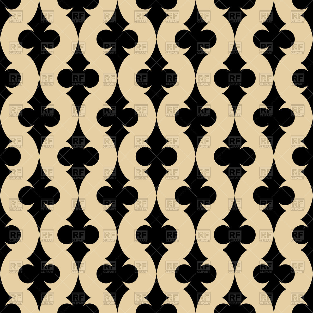 Black And Brown Seamless Wavy Patterns - Papel De Parede Abaresco Amarelo - HD Wallpaper 