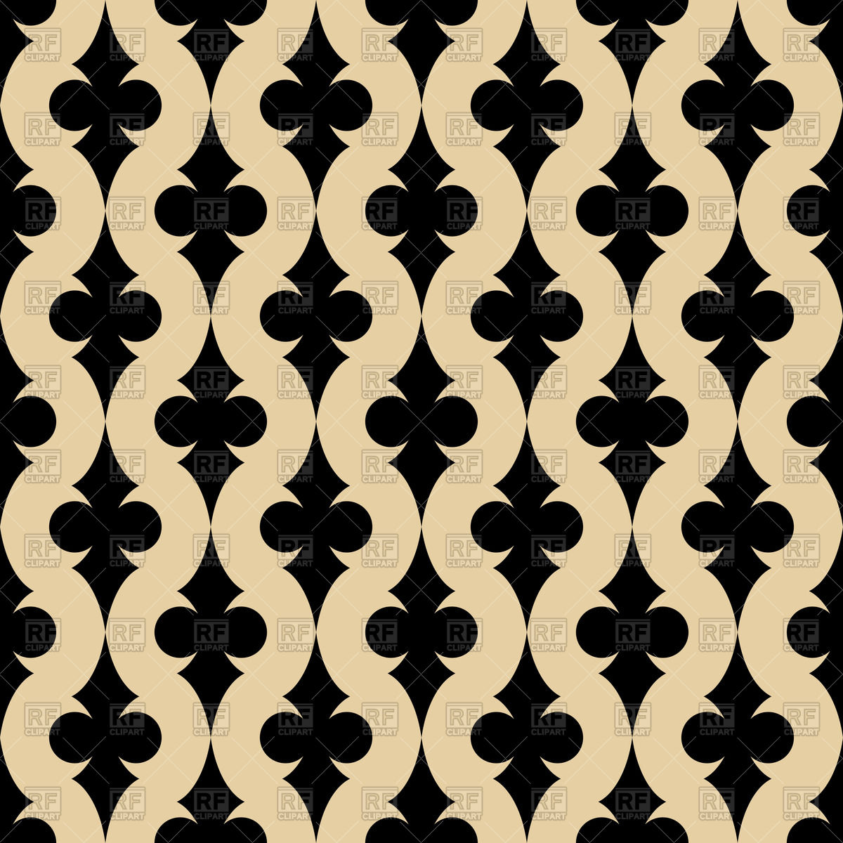 Black And Brown Seamless Wavy Patterns - Papel De Parede Abaresco Amarelo - HD Wallpaper 