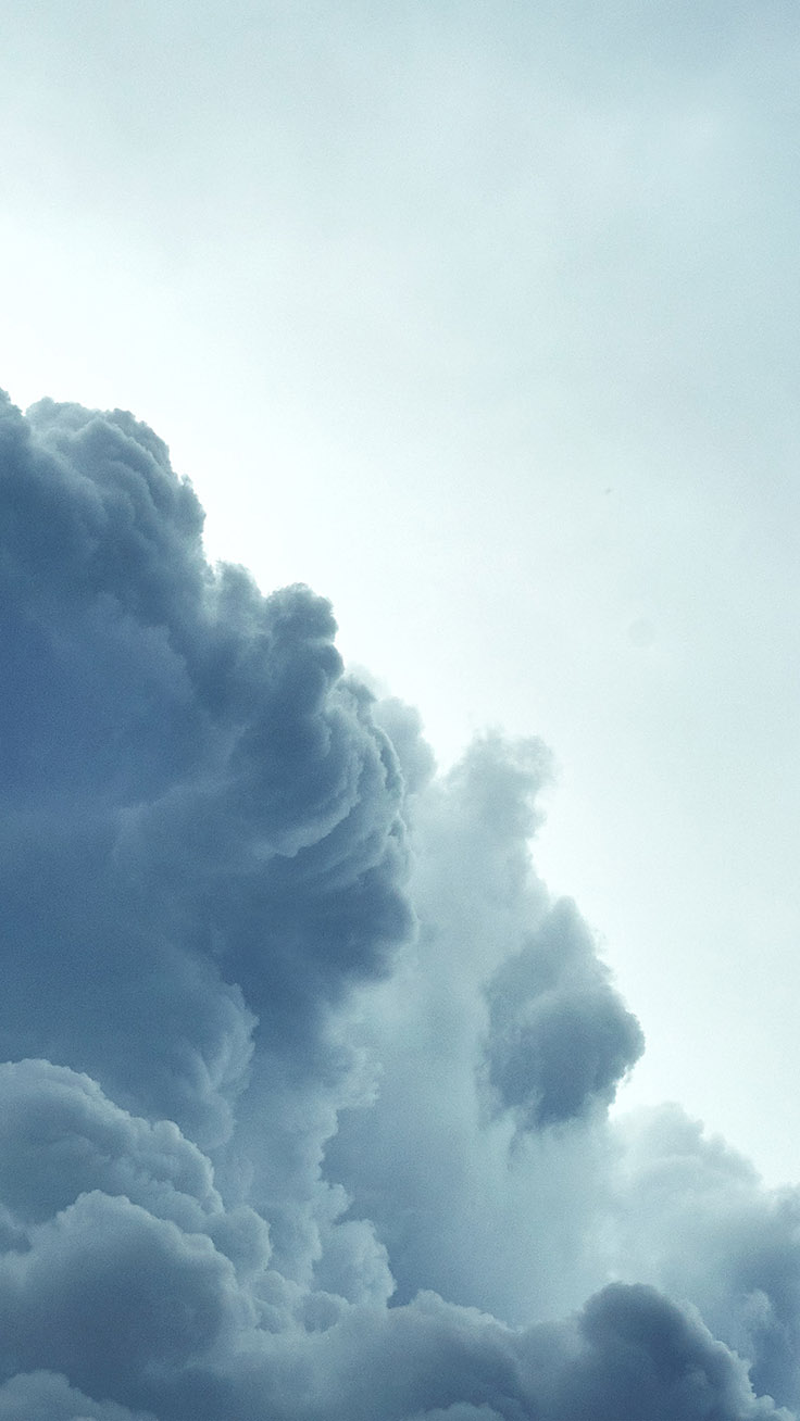 Clouds Iphone Wallpapers By Preppy Wallpapers - Calm Cloud Wallpaper Iphone - HD Wallpaper 