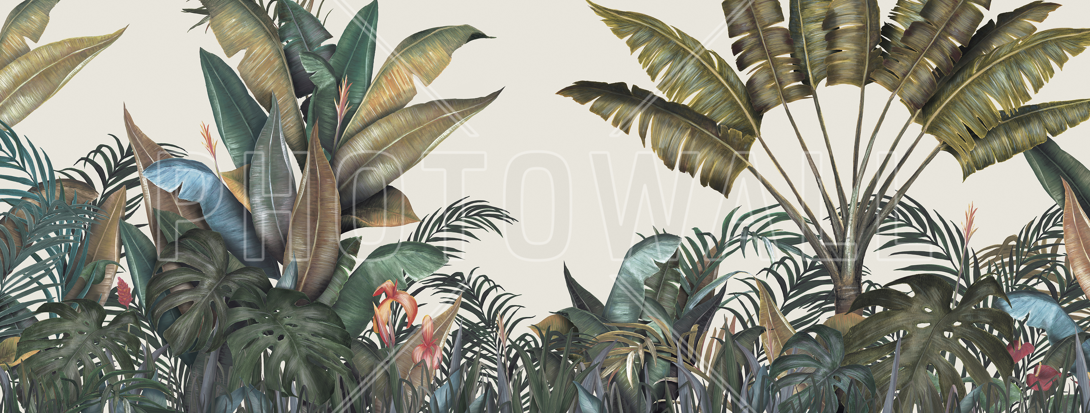 Tropical - Wallpaper - Living Room - Mac Wallpaper Tumblr Plant - 3696x1400  Wallpaper 